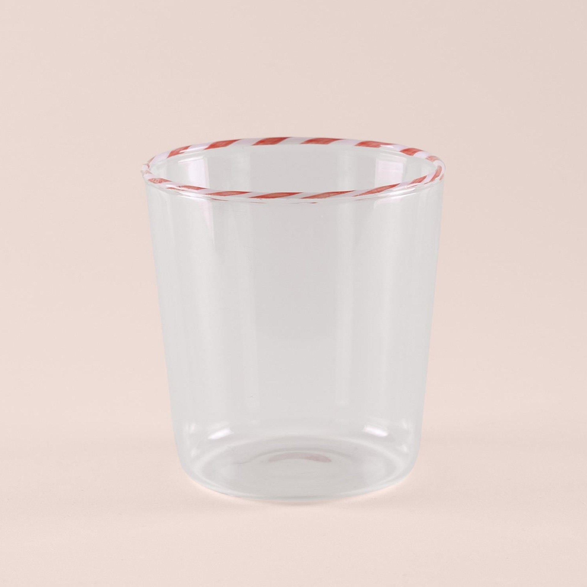 The Mia Borosilikat Su Bardağı Kırmızı 320 ml