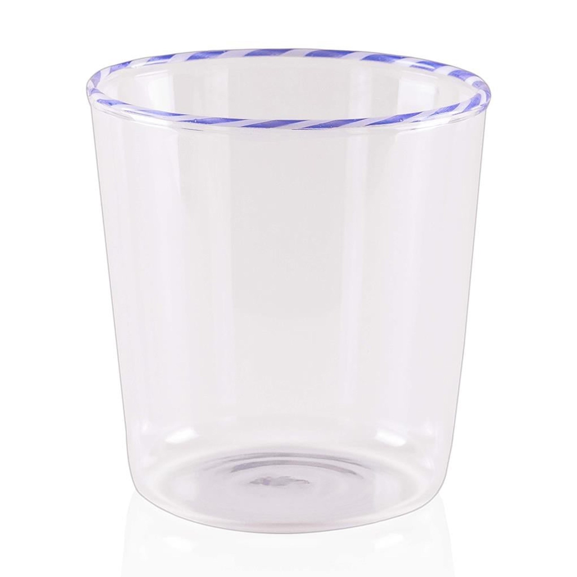 The Mia Borosilikat Su Bardağı Mavi 320 ml