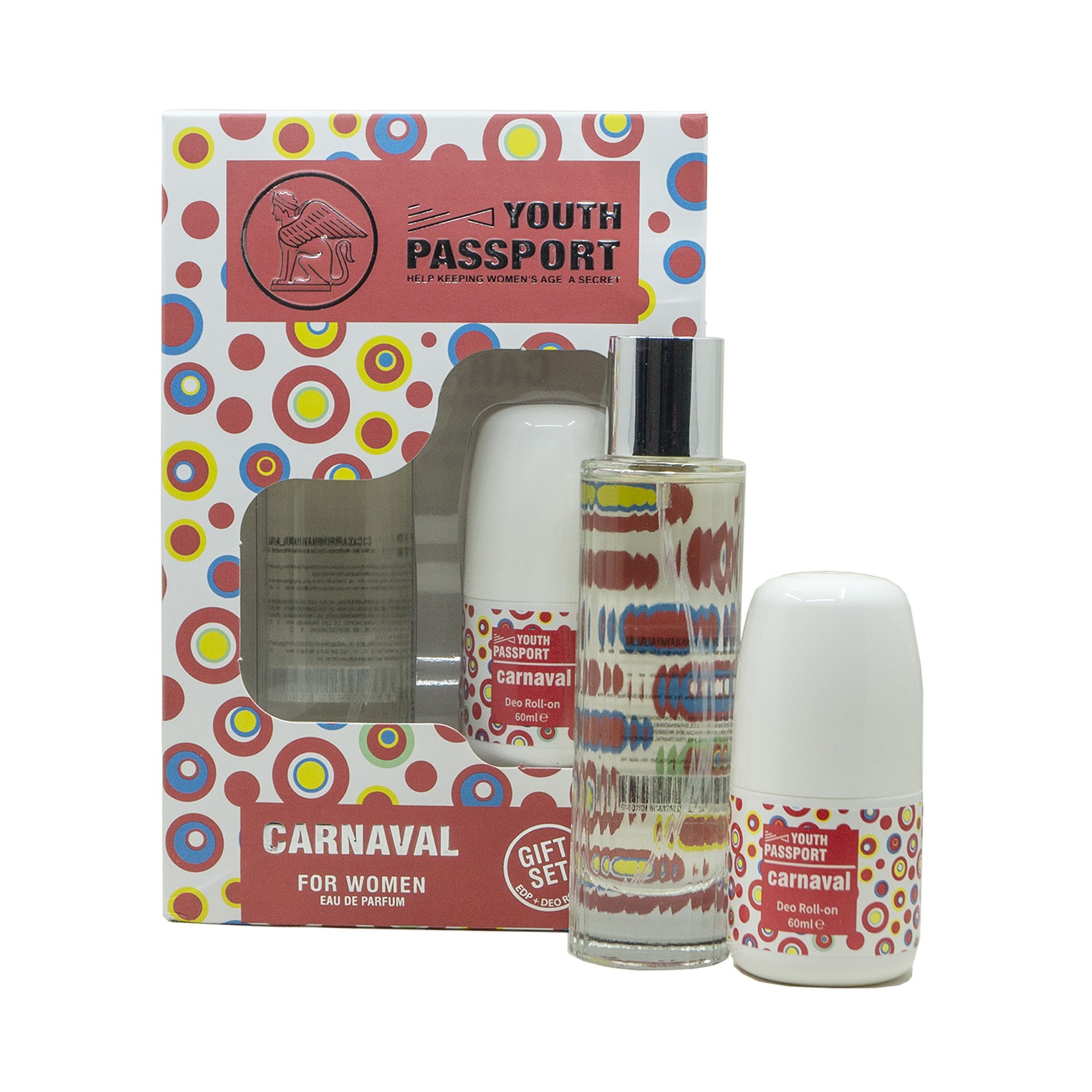 Youth Passport Carnaval Edp 75 ml + Deodorant Roll On 60 ml Kadın Parfüm Seti