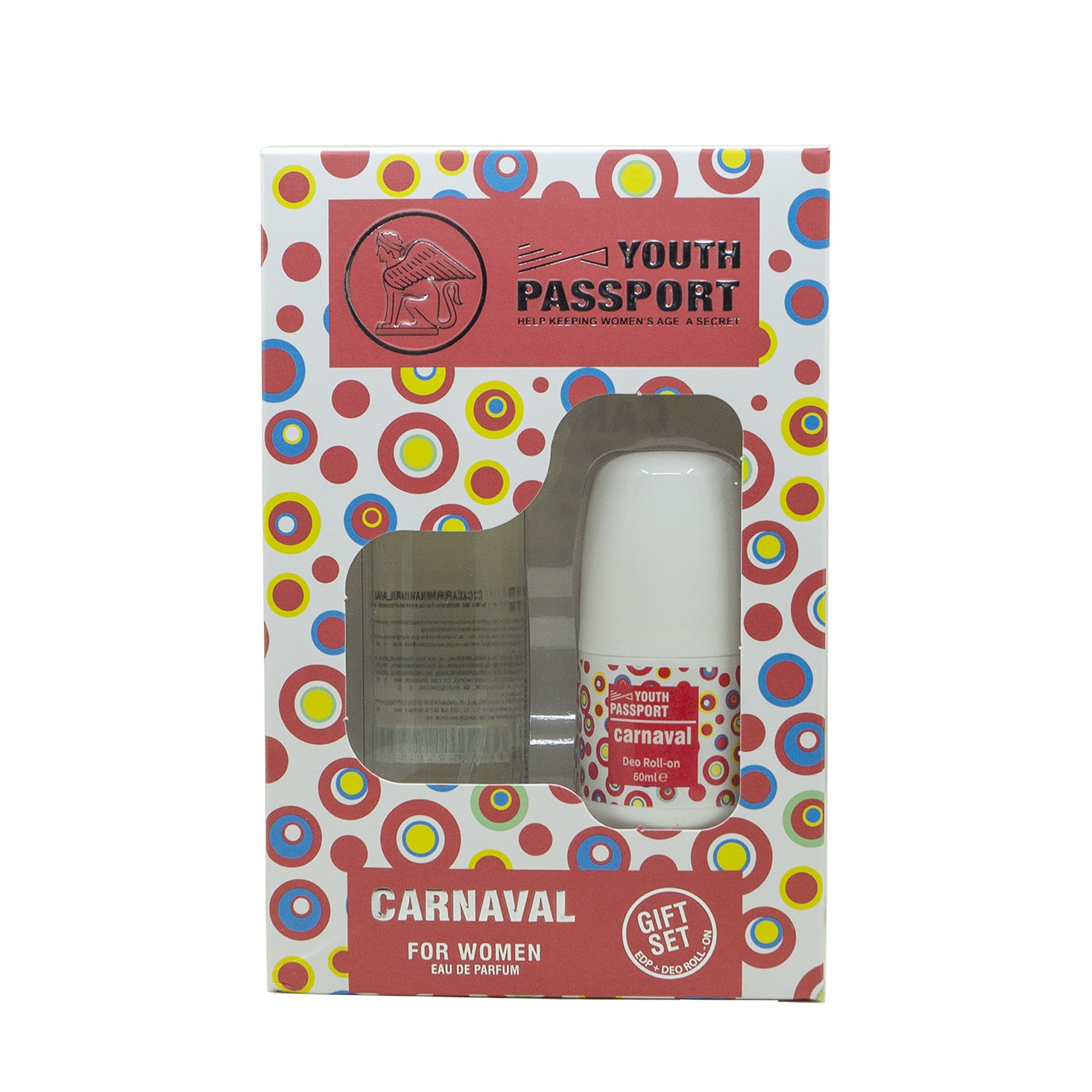 Youth Passport Carnaval Edp 75 ml + Deodorant Roll On 60 ml Kadın Parfüm Seti