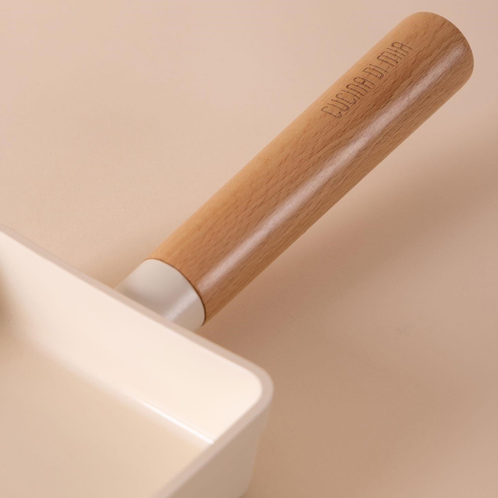 The Mia Cucina Di Mia Dikdörtgen Seramik Omlet Tavası