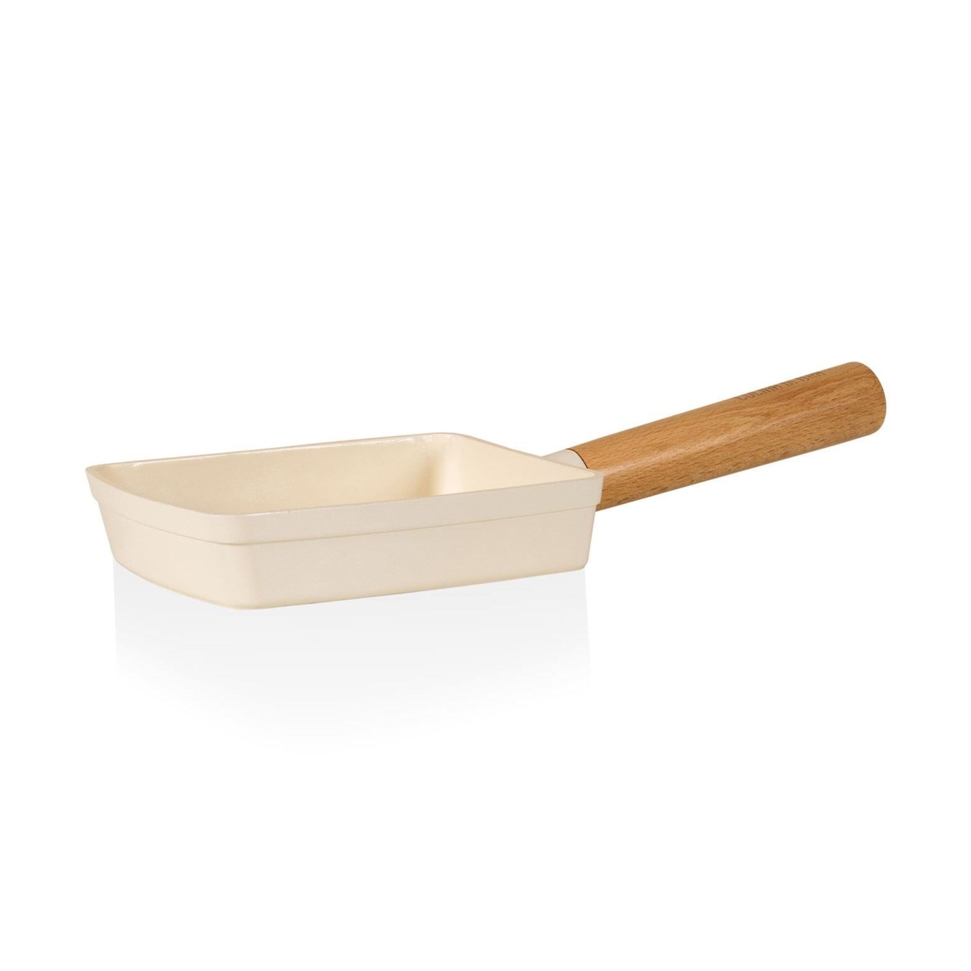 The Mia Cucina Di Mia Dikdörtgen Seramik Omlet Tavası