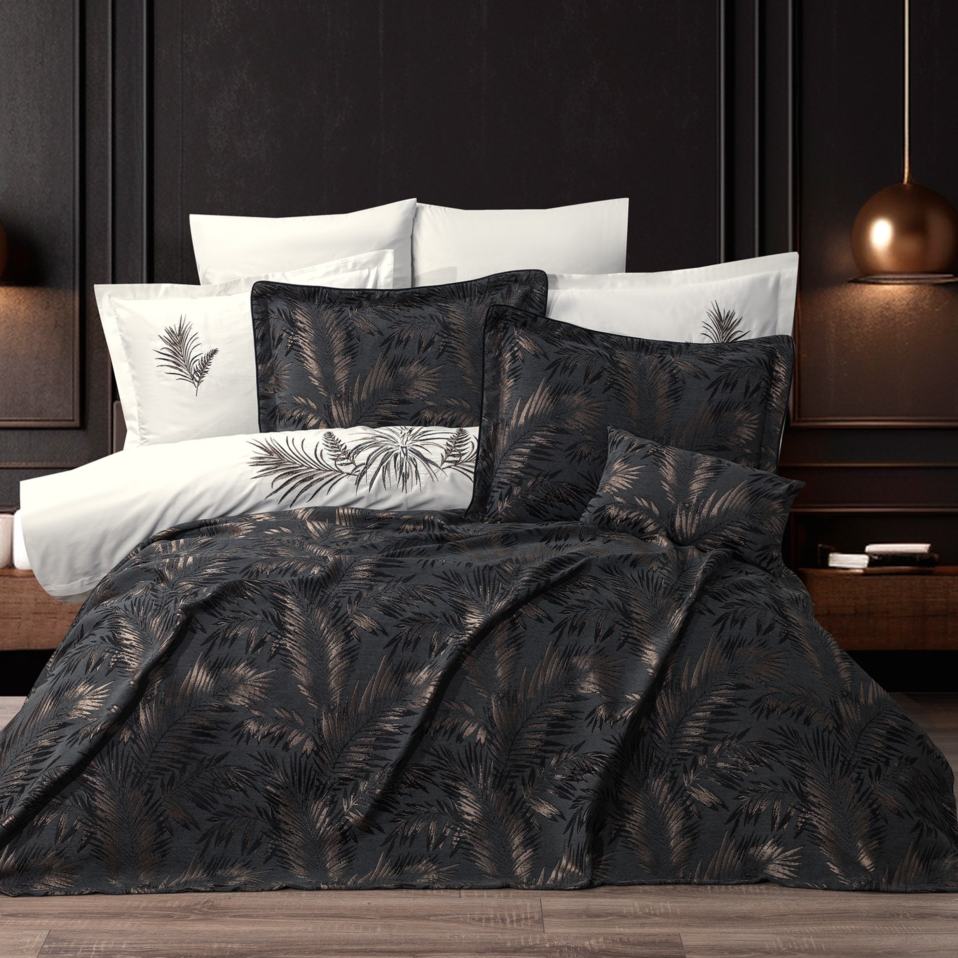 Cotton House Murrano Yatak Örtülü Çift Kişilik Nevresim Takımı