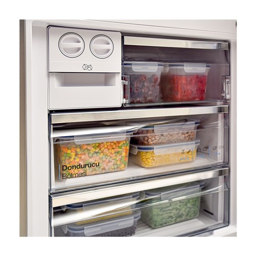 Vestel 481 Lt Inox Kombi Buzdolabı 24 ay Taksitle | Evkur