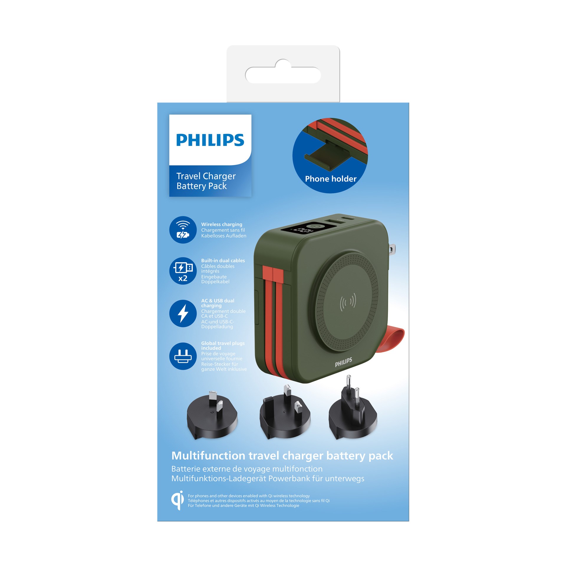 Philips DLP4347CG/00 10000 mAH Powerbank Yeşil