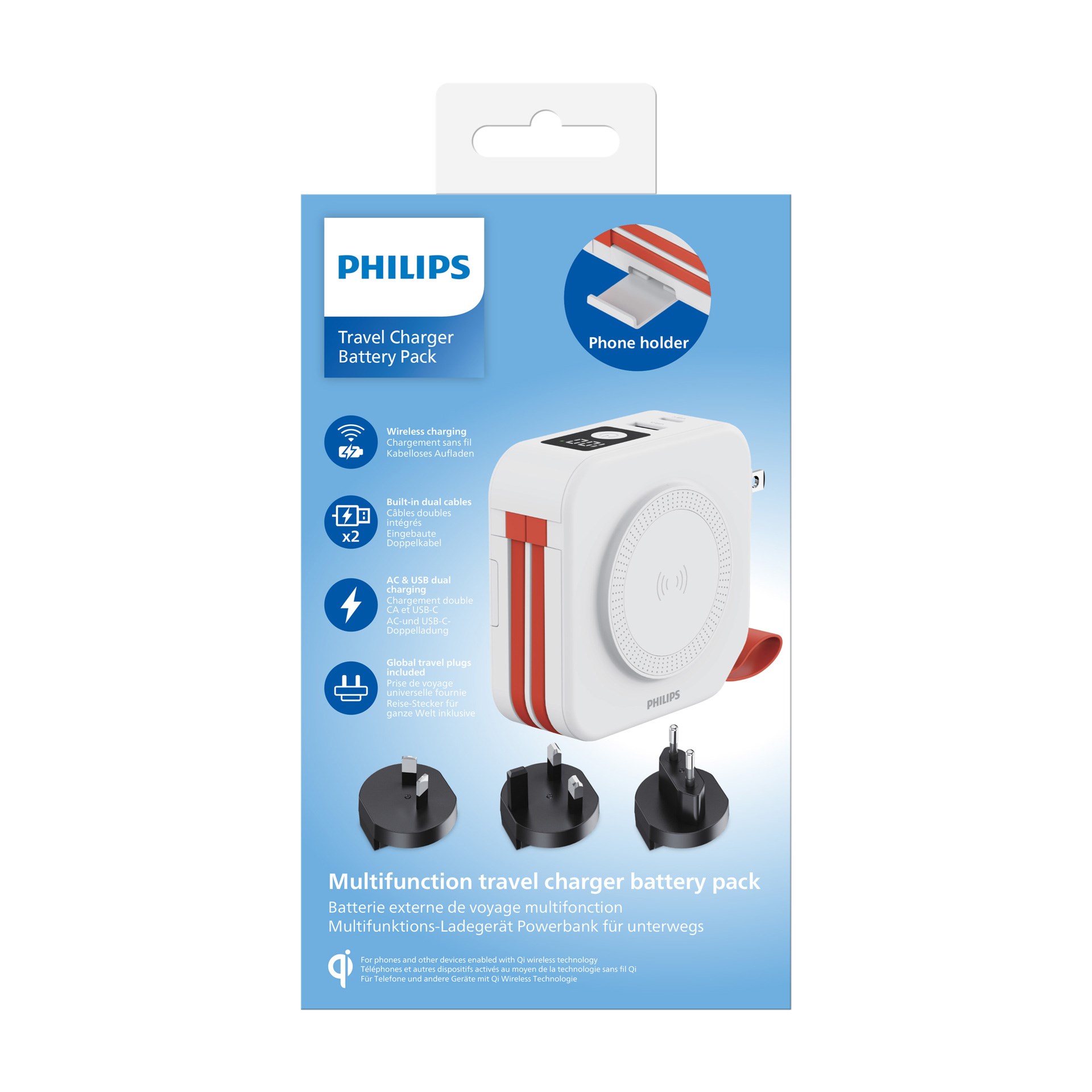 Philips DLP4347CW/00 10000 mAH Powerbank Beyaz