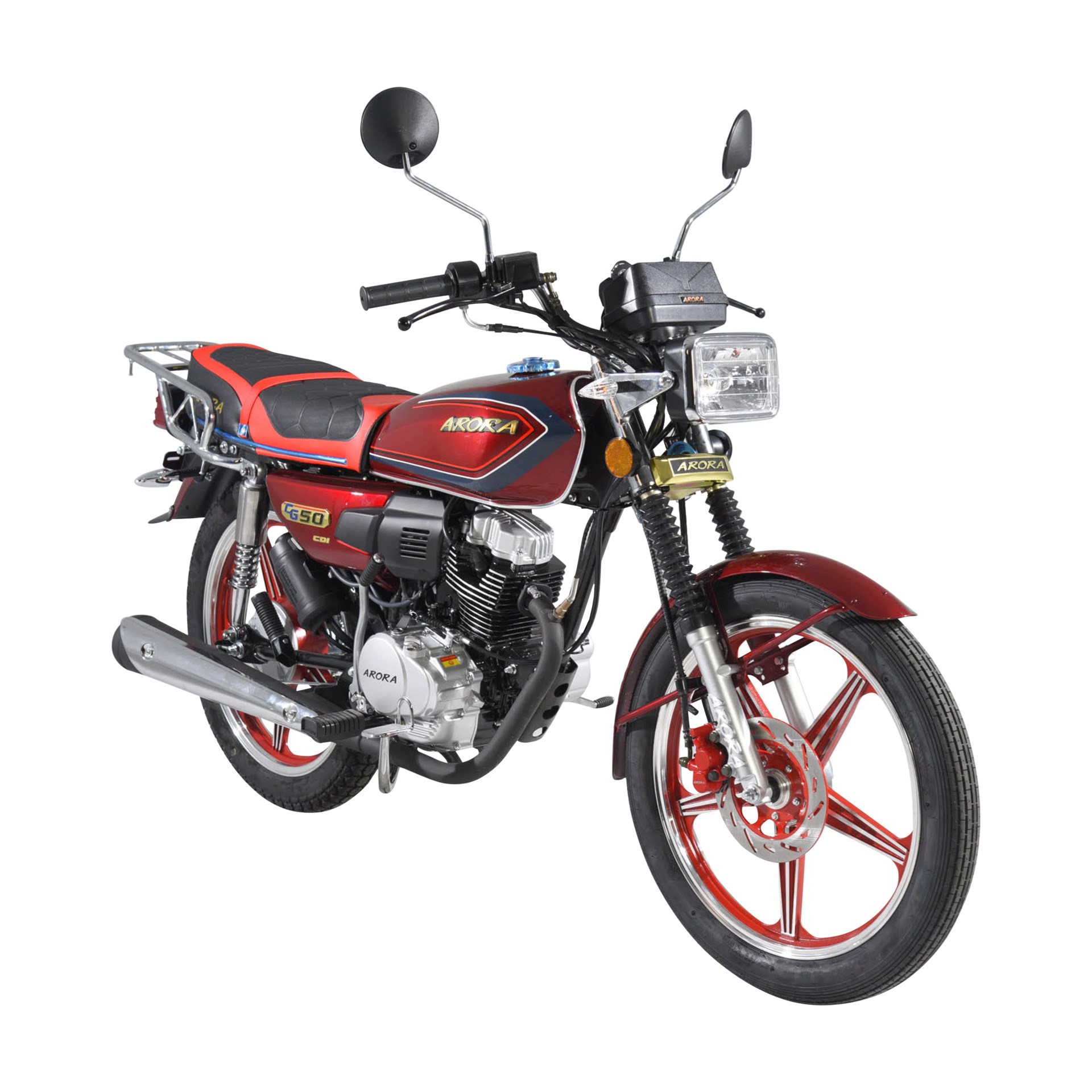 Arora CG50 49 CC Çelik Jant Motosiklet (ÖTV Dahil)