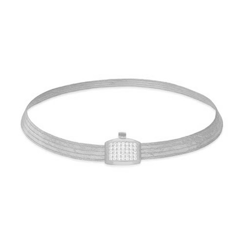 İpek Silver Hasır Kolye ETSH120
