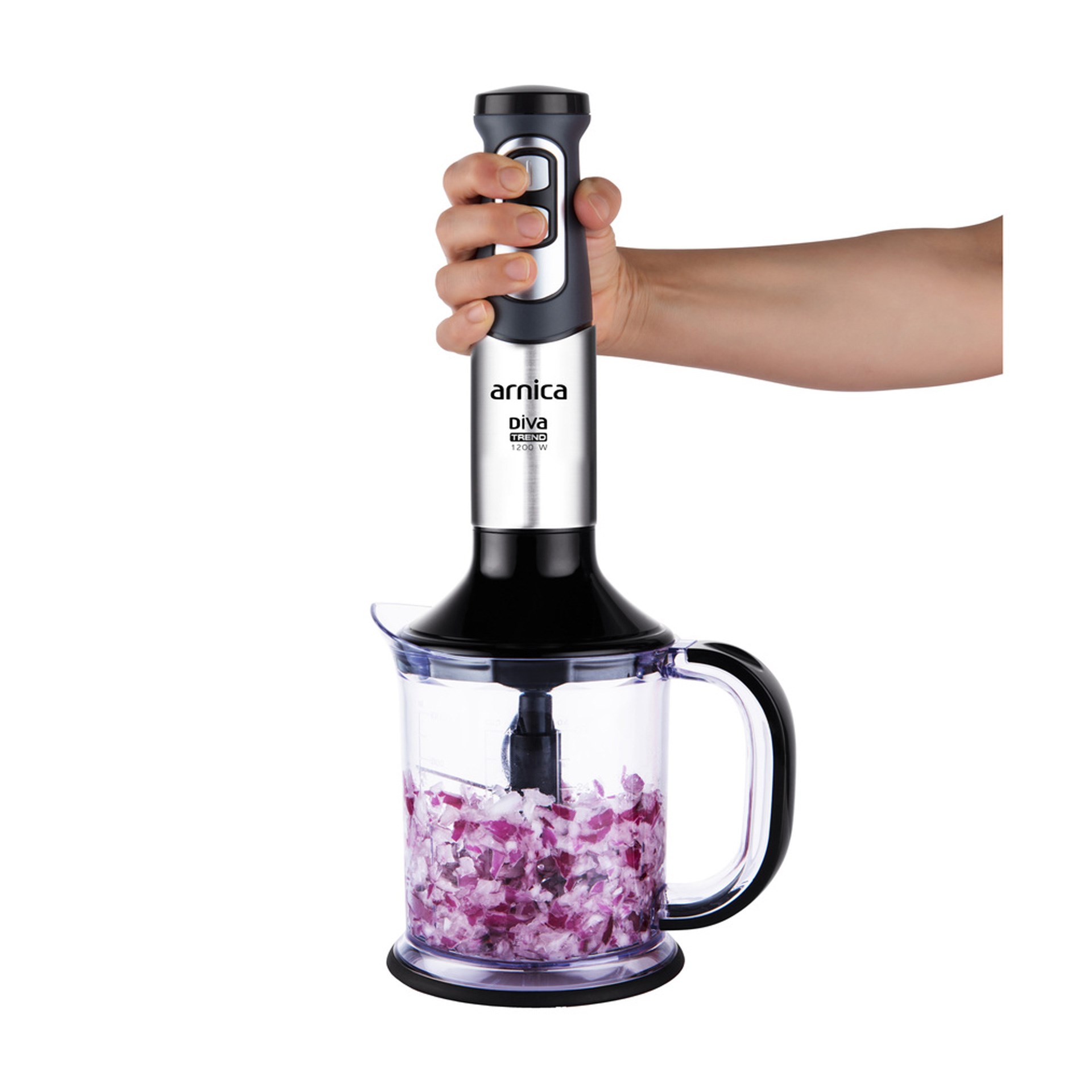 Arnica GH21592 Diva Trend El Blender Seti Gümüş