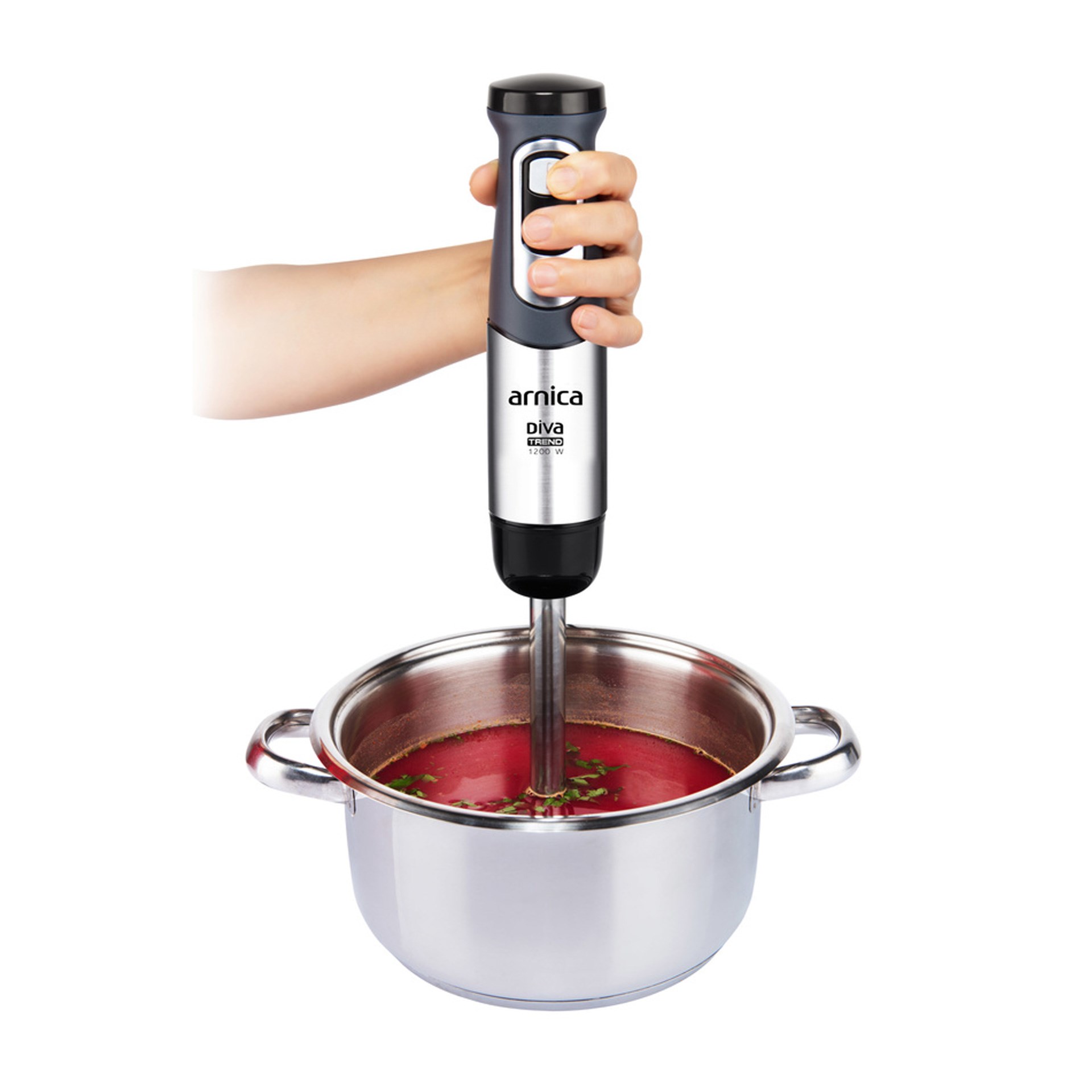 Arnica GH21592 Diva Trend El Blender Seti Gümüş