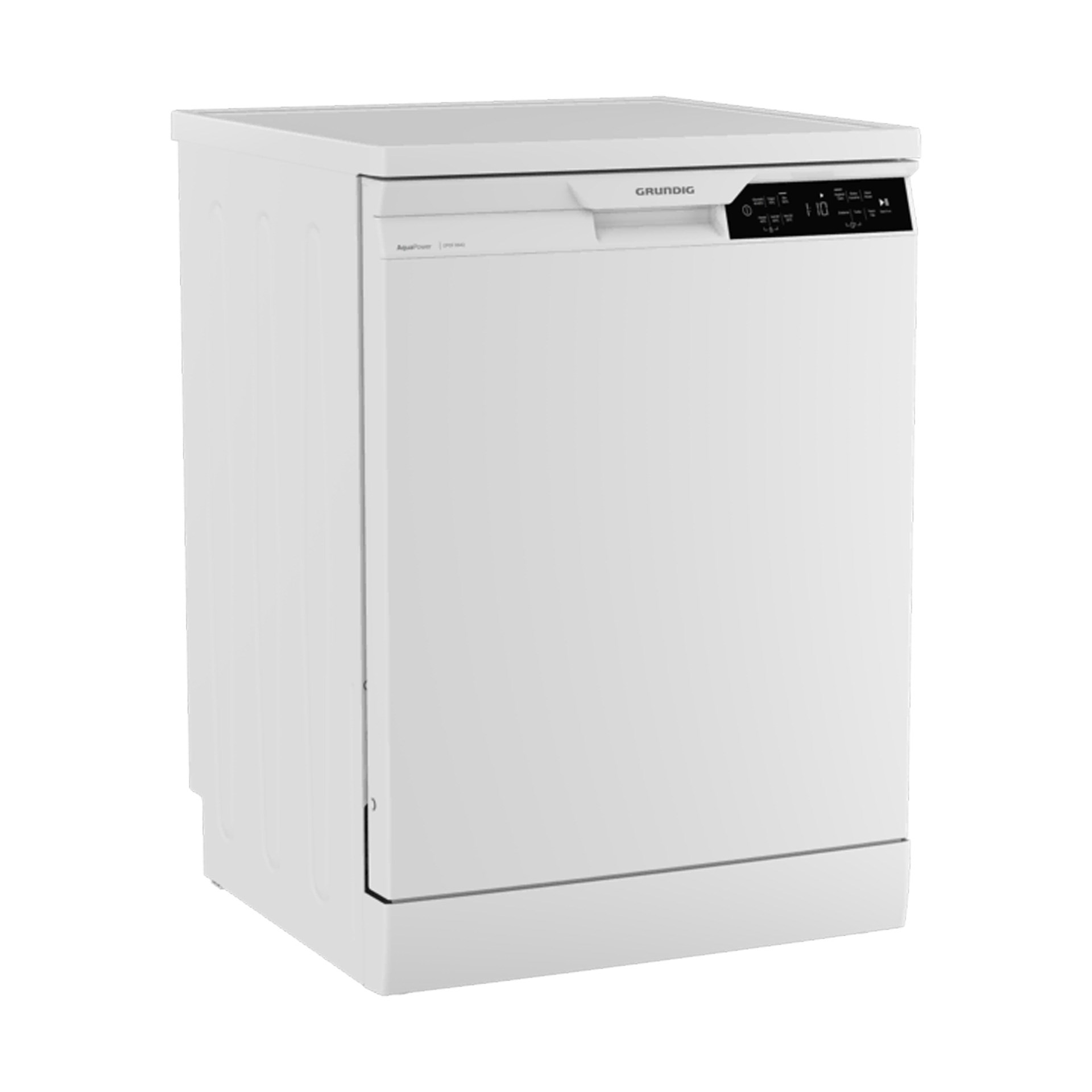 Grundig GPDF-6842 D Sınıfı 6 Programlı Bulaşık Makinesi Beyaz