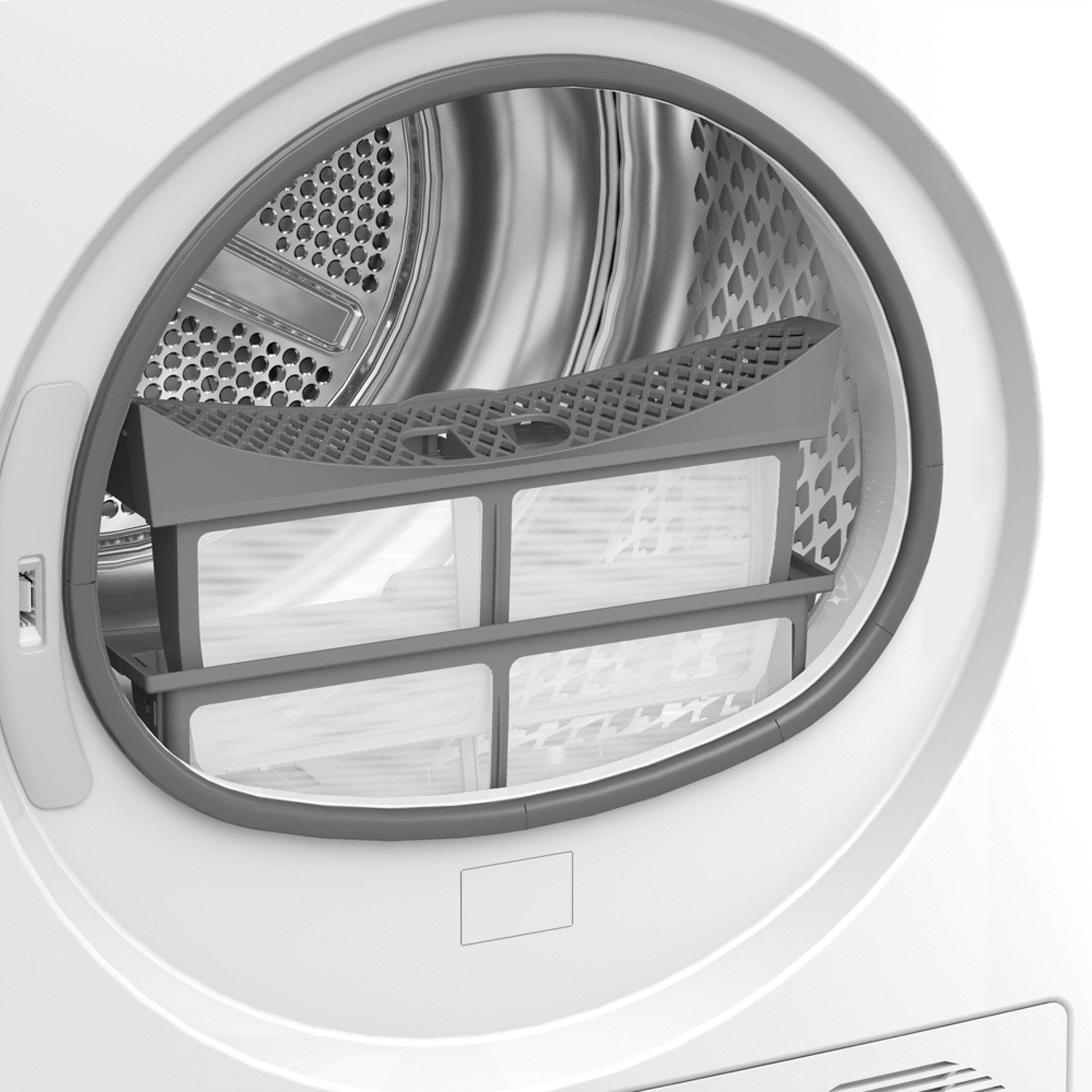 Grundig GPDH-10864 D Sınıfı 10 kg Çamaşır Kurutma Makinesi Beyaz