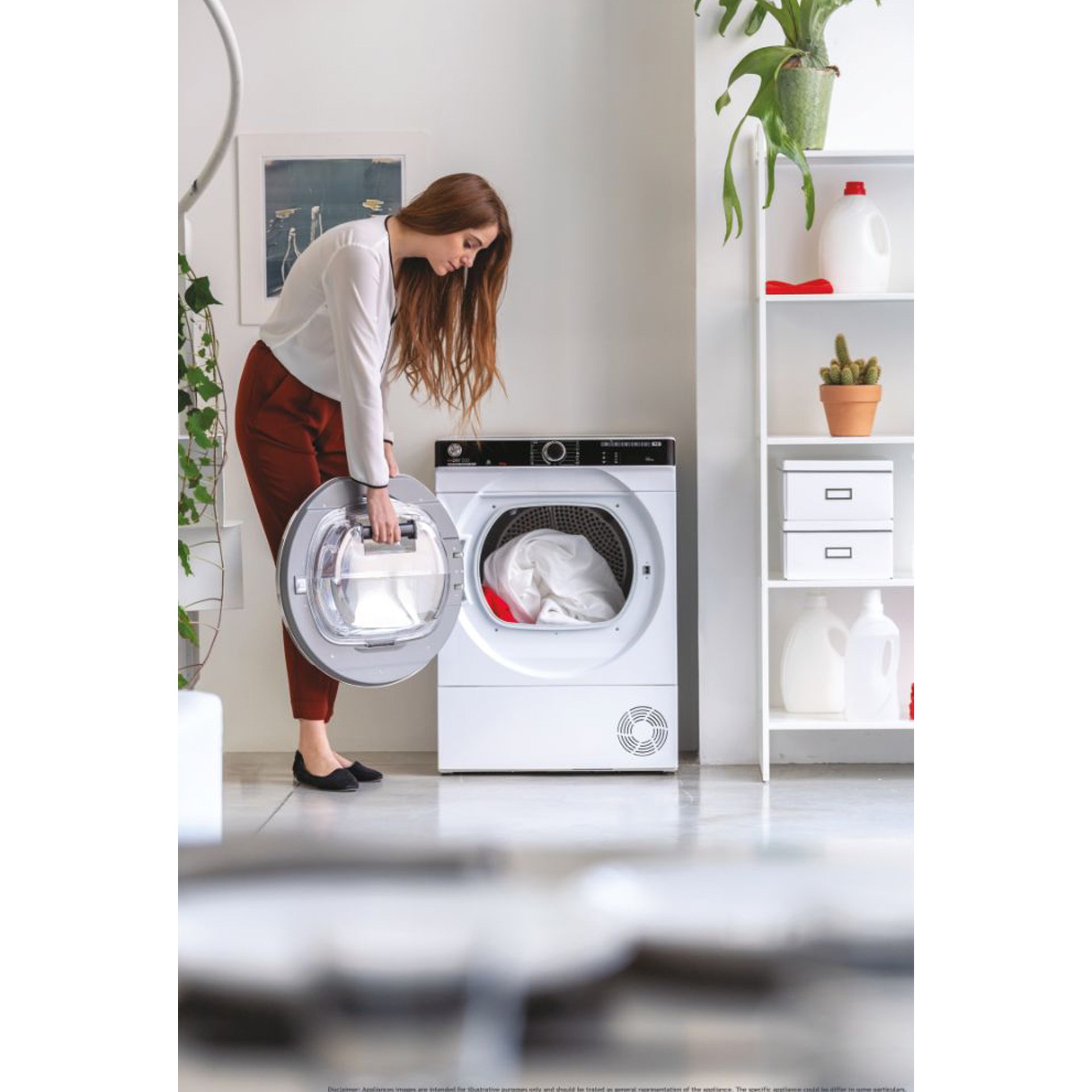 Hoover NDPEH10A2TCBEXSS E 10 Kg Kurutma Makinesi Beyaz