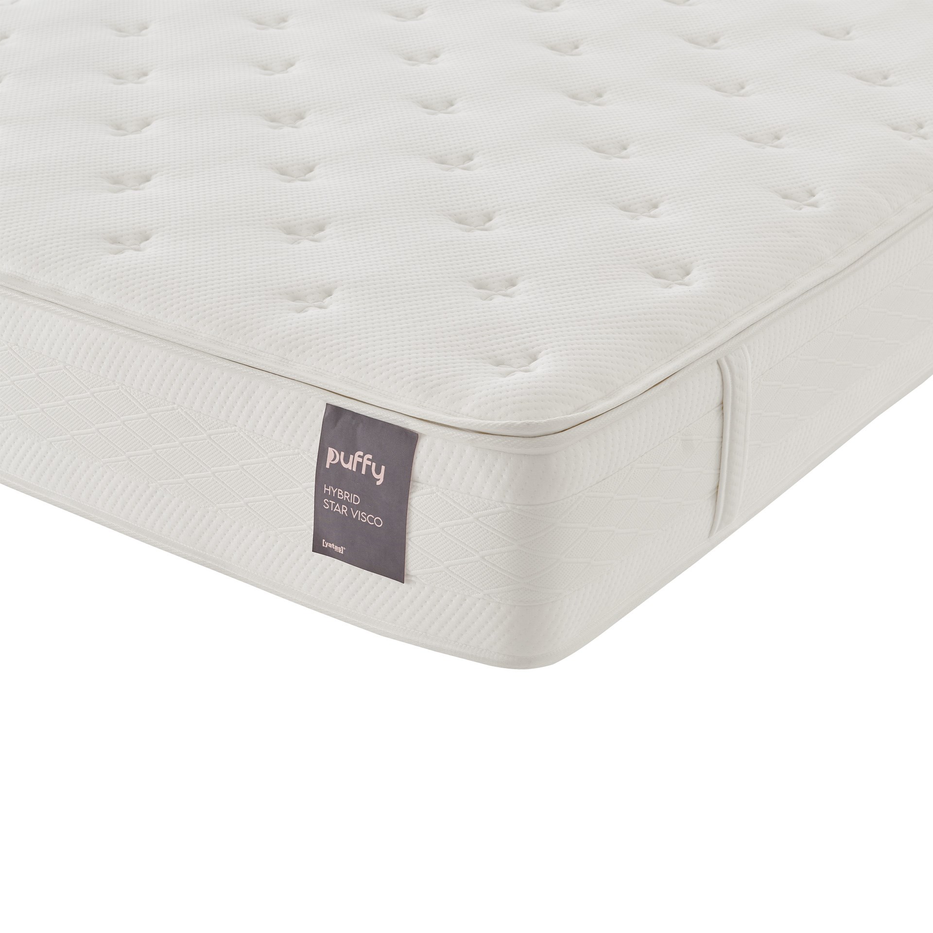 Puffy Hybrid Star Visko 3� lü Baza Seti Ekru 150x200 cm