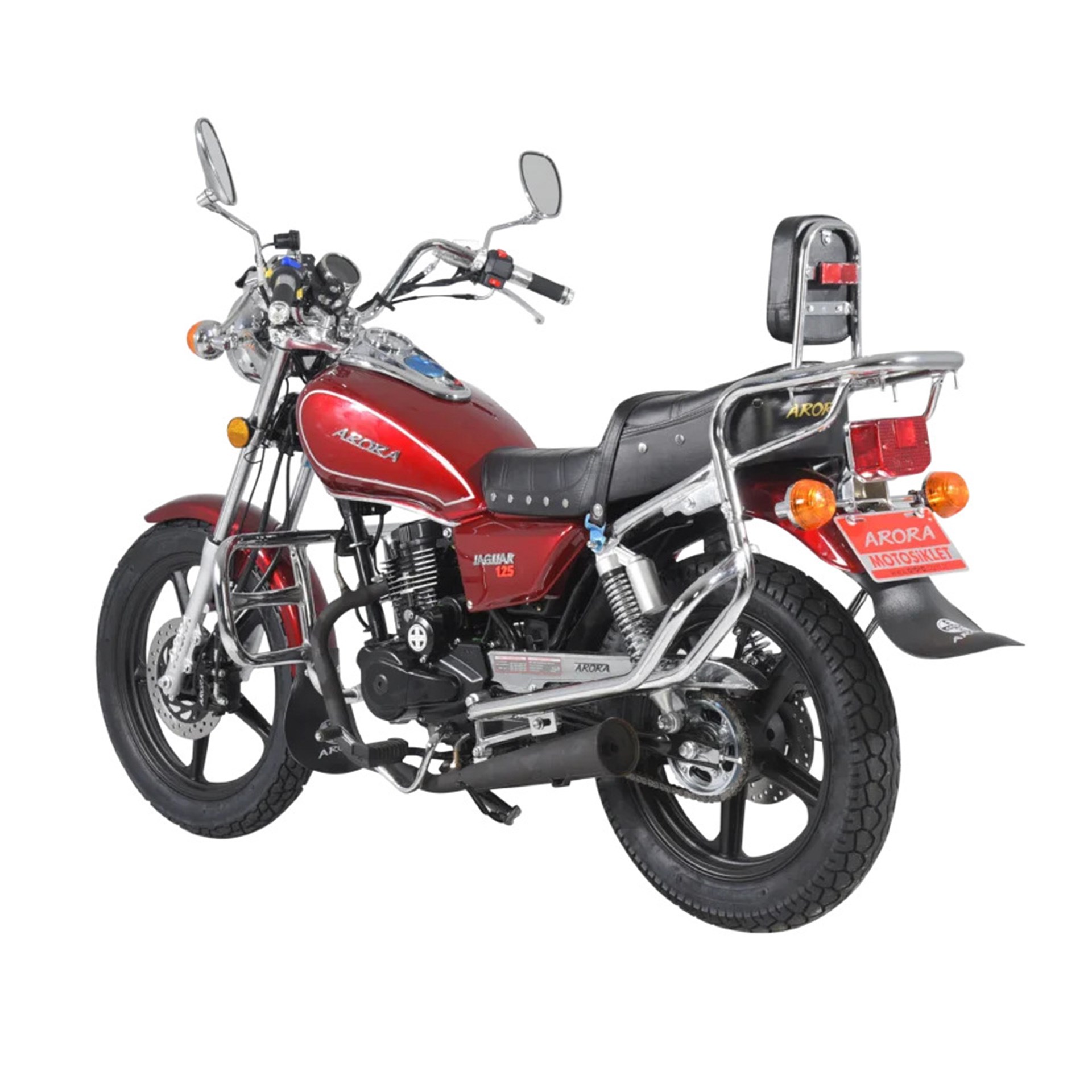Arora Jaguar 124CC Euro5 Plus Chopper Motosiklet (ÖTV Dahil)