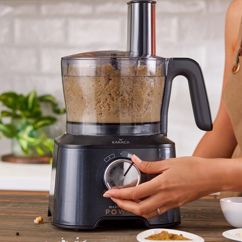 karaca mastermaid power multifunctional 10 in 1 gida hazirlama seti siyah