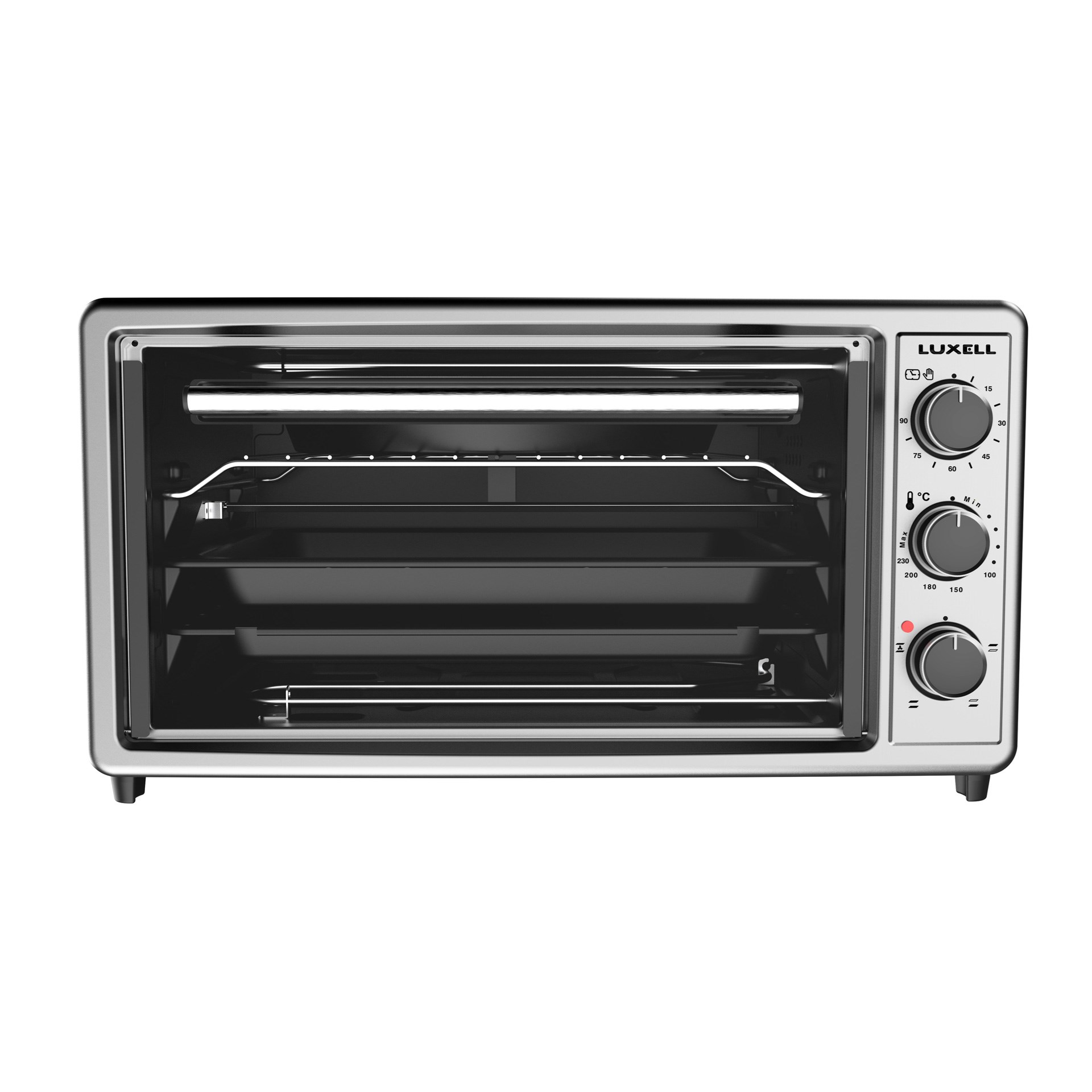 Luxell LX-3525 42 lt Mini Fırın Gri