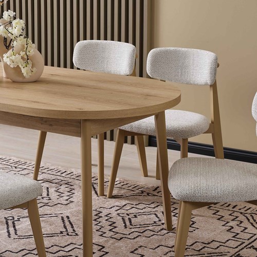 MT6315 Oval Kelebek Masa Takımı 24 Ay Taksitle | Evkur