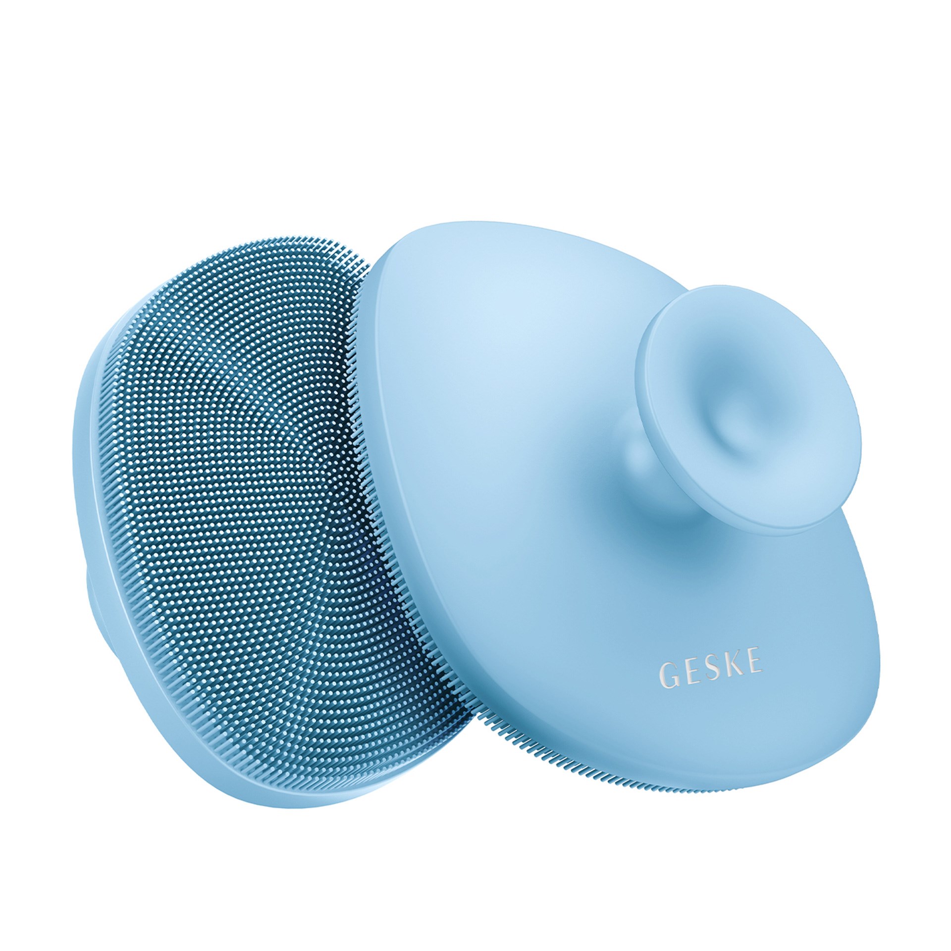 Geske Silikonlu Vücut Temizleme Fırçası Mavi