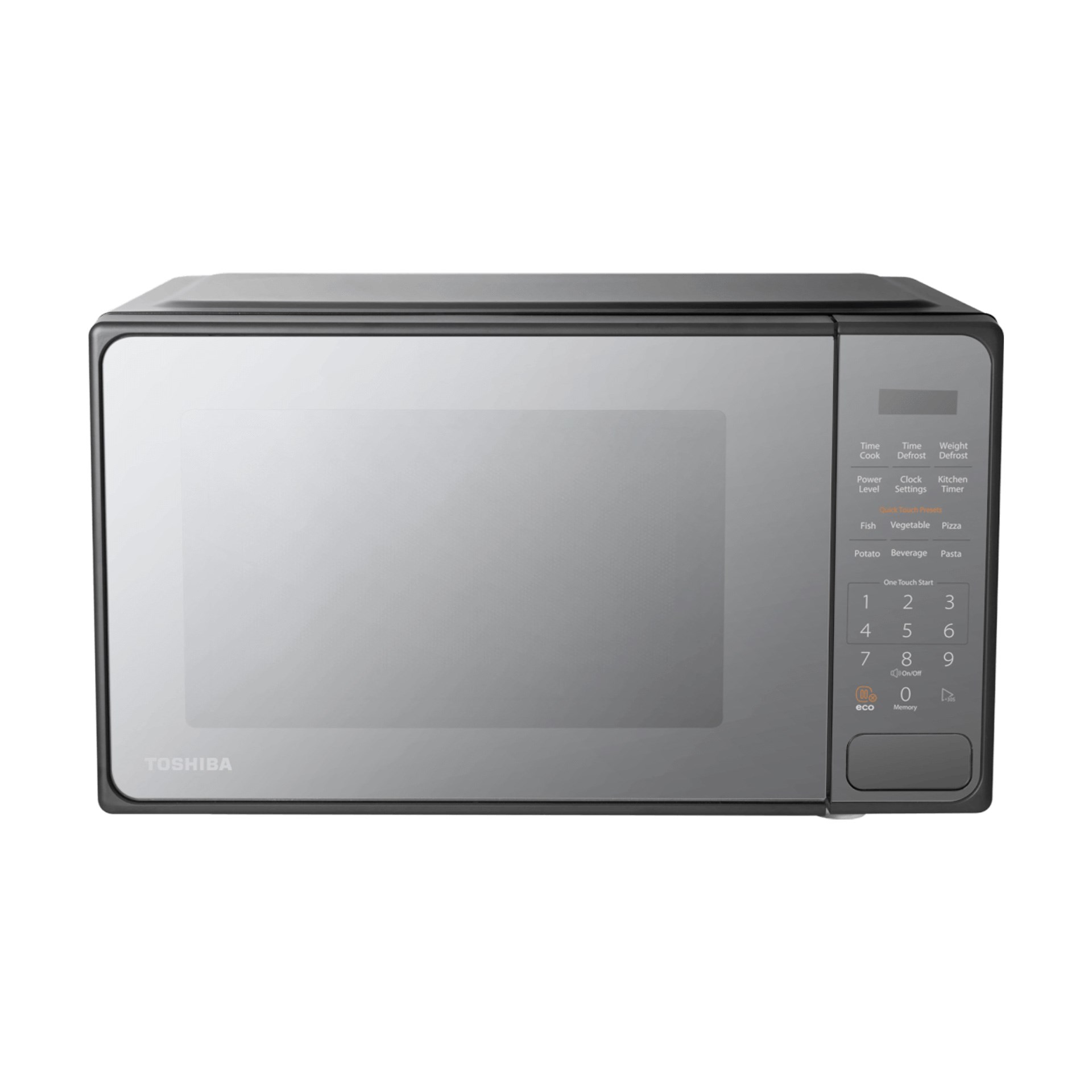 Toshiba 20 lt 800 W aynalı Mikrodalga Fırın Siyah