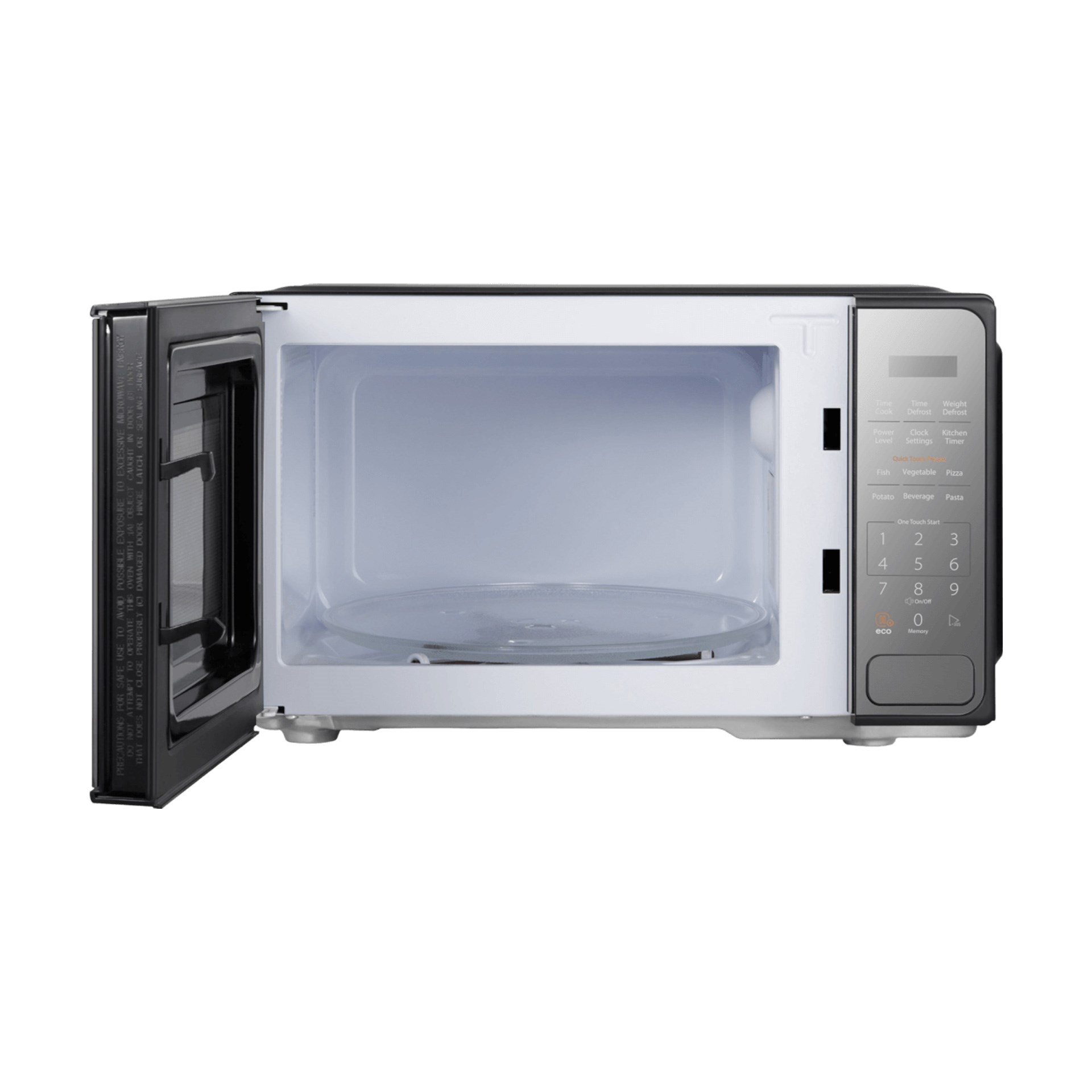 Toshiba 20 lt 800 W aynalı Mikrodalga Fırın Siyah