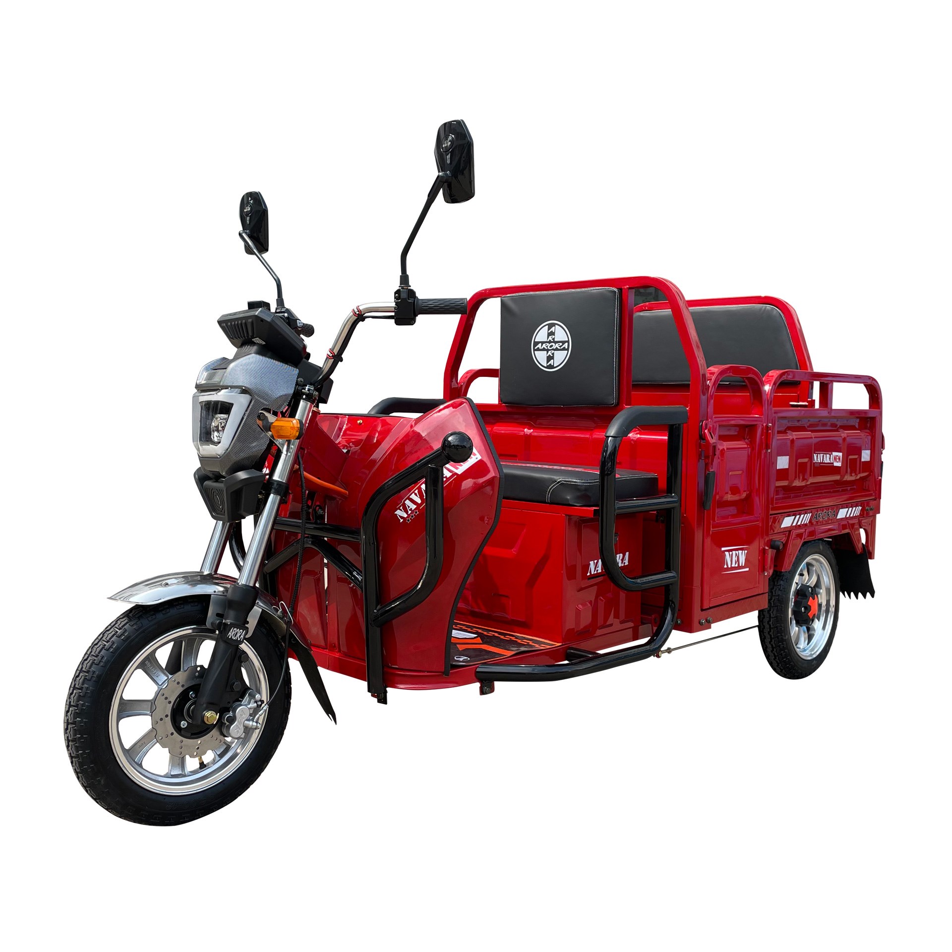 Arora Navara New XLT-48 72V24AH Üçteker Elektrikli Moped (ÖTV Dahil)