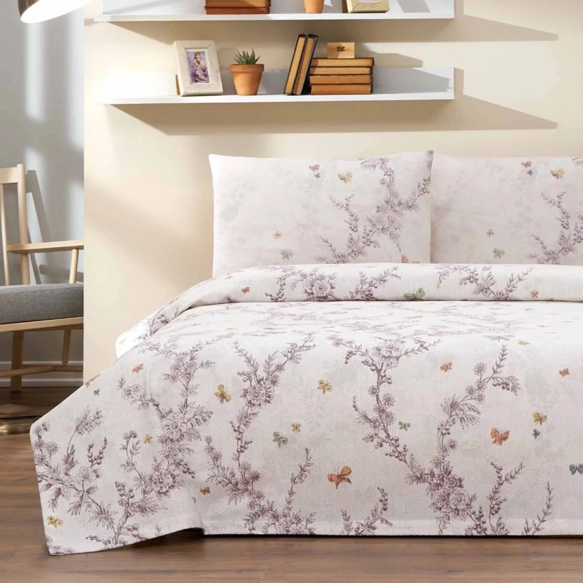 Özdilek Bloomlight Çift Kişilik Pike Takımı Yeşil