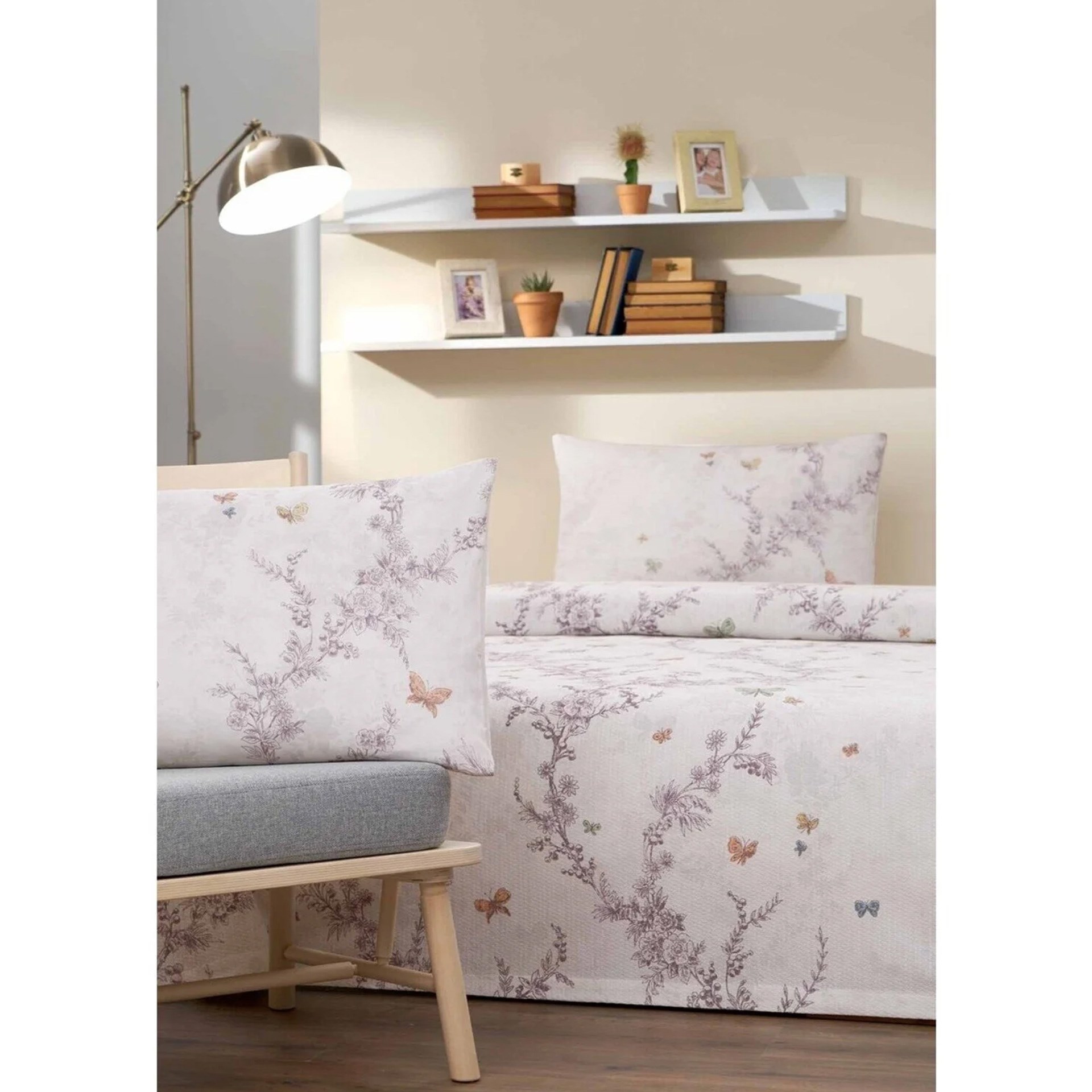 Özdilek Bloomlight Çift Kişilik Pike Takımı Yeşil