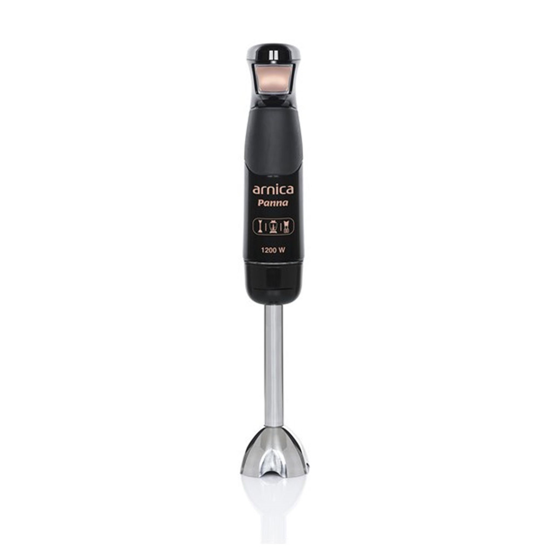 Arnica GH21580 Panna Stick El Blender Seti Siyah