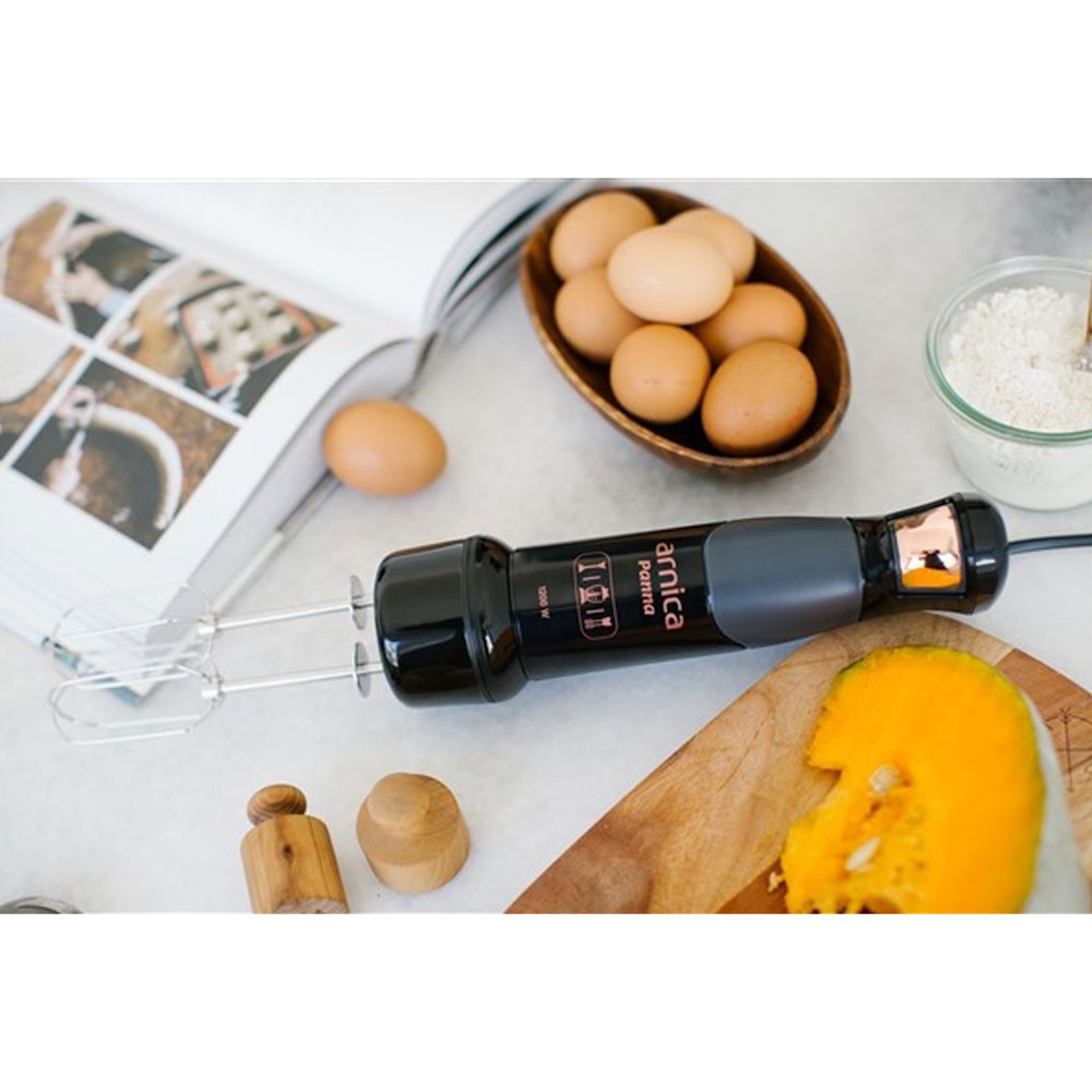 Arnica GH21580 Panna Stick El Blender Seti Siyah