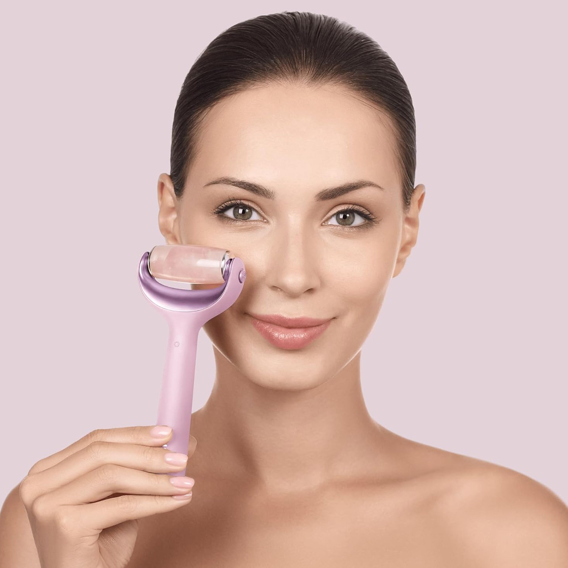 Geske Mikro İğne Yüz Ve Vücut Silindiri 9u 1 Arada Pembe