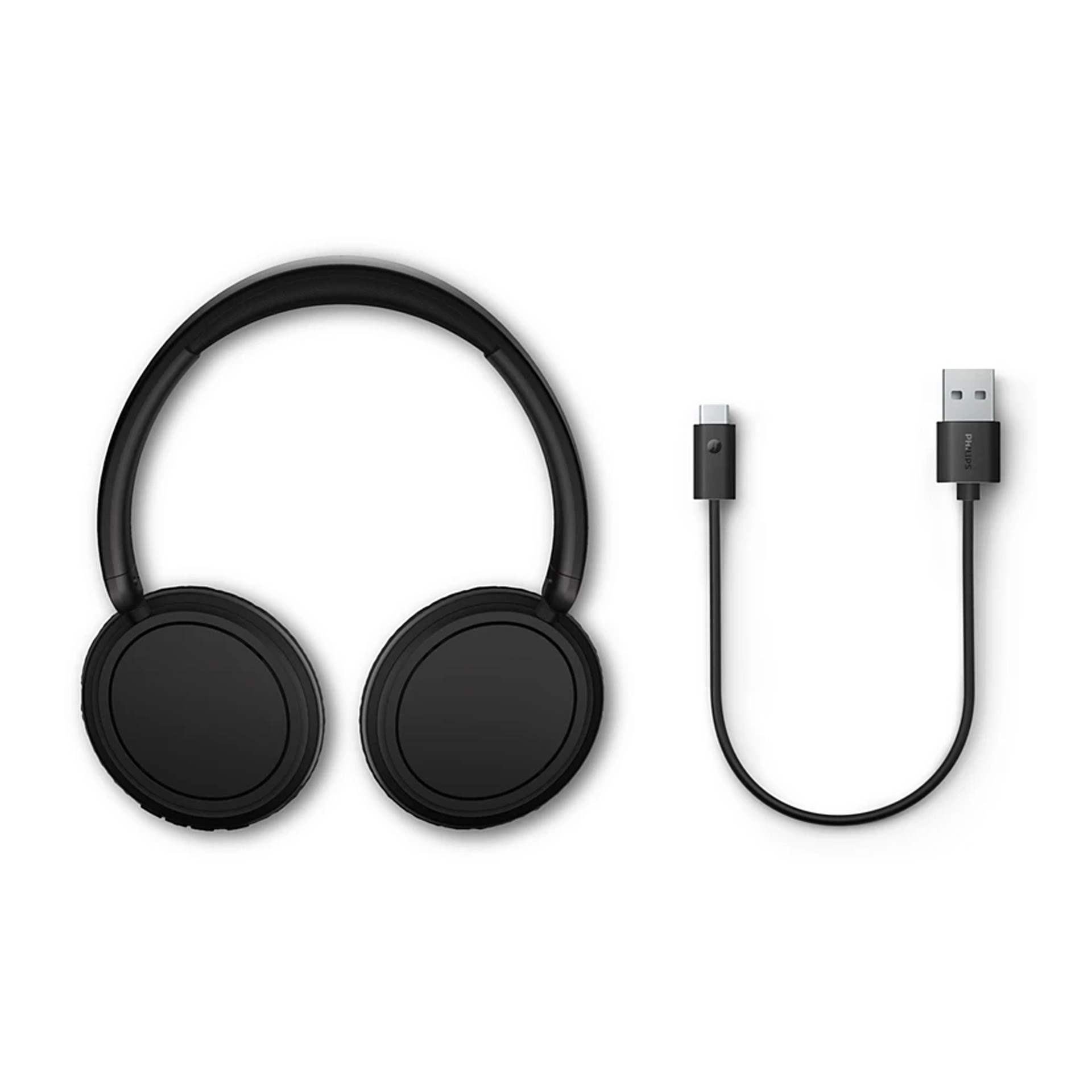 Philips TAH5209BK Kablosuz Bluetoothlu Siyah Kulak Üstü Kulaklık