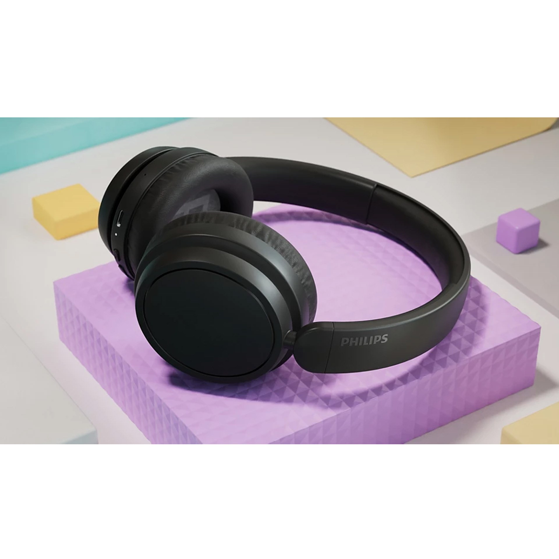 Philips TAH5209BK Kablosuz Bluetoothlu Siyah Kulak Üstü Kulaklık