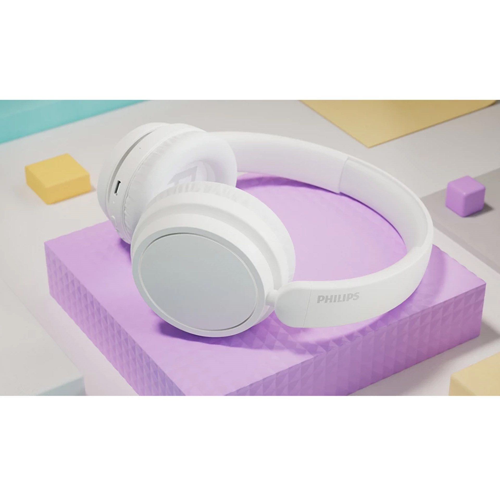 Philips TAH5209WT Kablosuz Bluetoothlu Beyaz Kulak Üstü Kulaklık