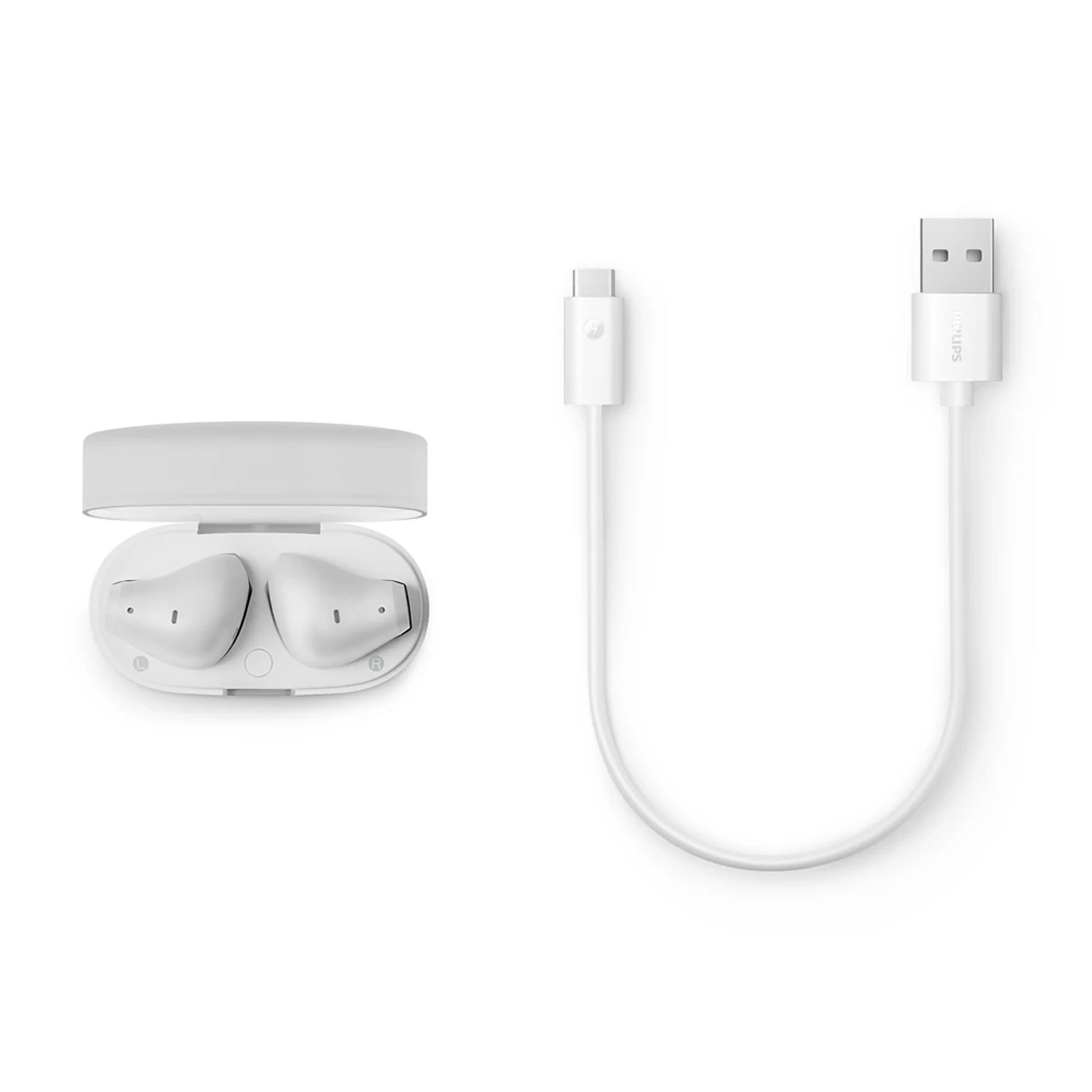 Philips TAT2139WT IPX4 Bluetooth Kablosuz Kulak İçi Kulaklık Beyaz