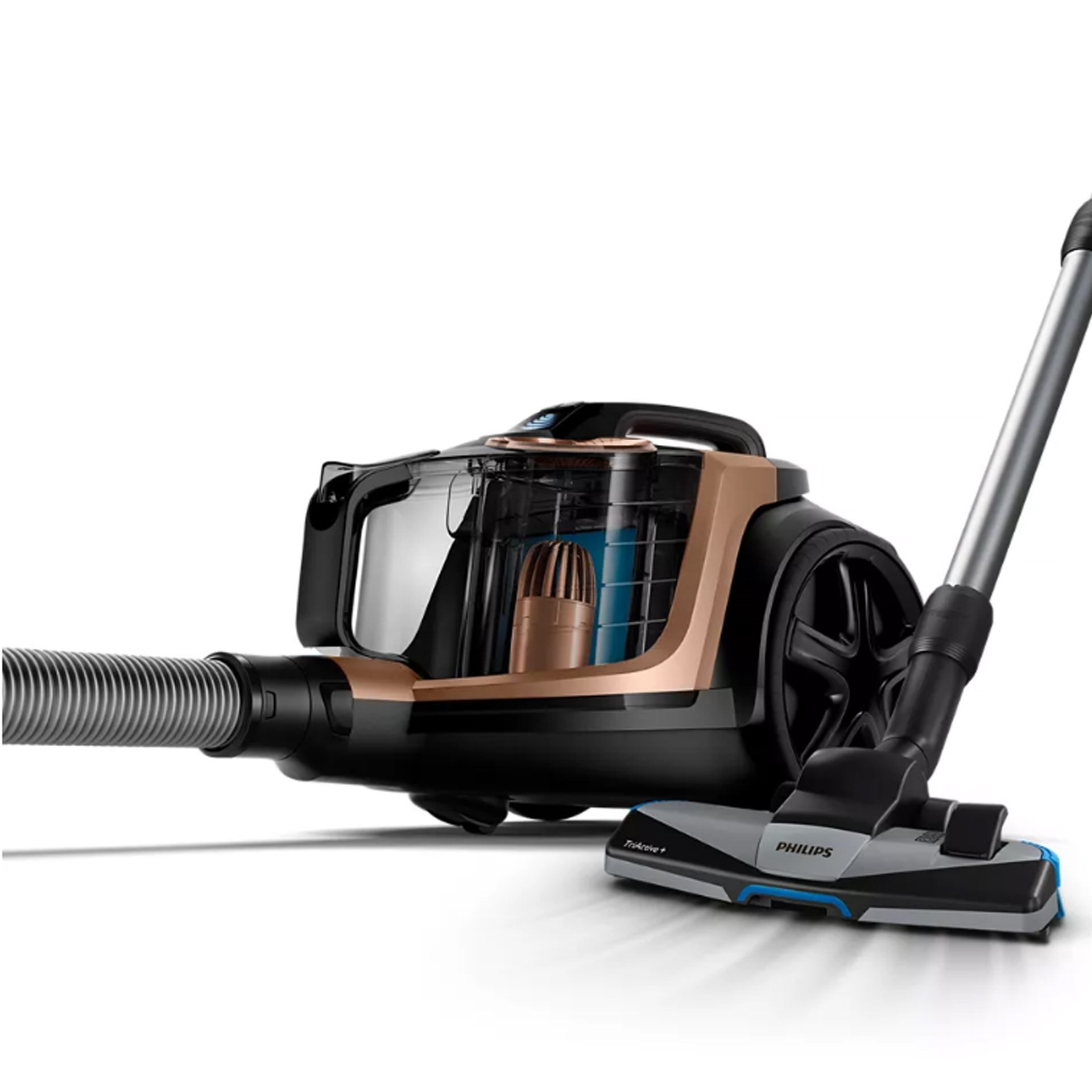 Philips XB7151/07 Marathon Daily Toz Torbasız Süpürge Bakır
