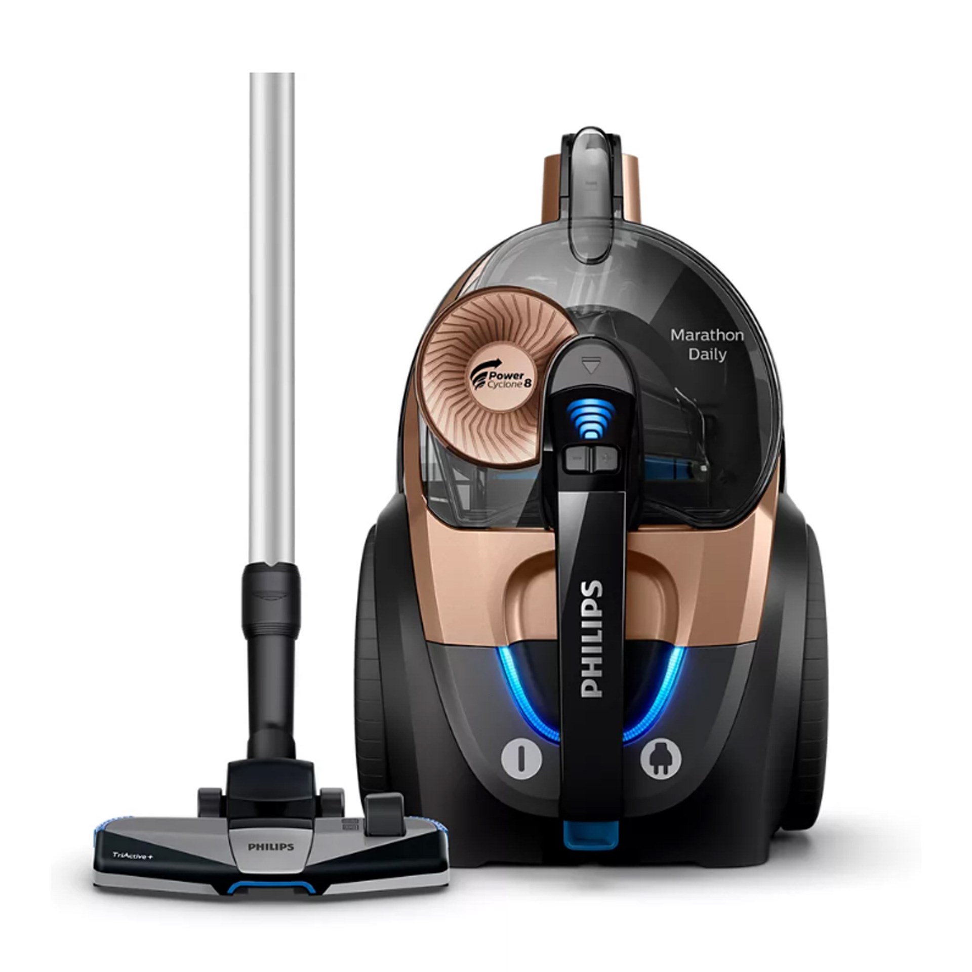 Philips XB7151/07 Marathon Daily Toz Torbasız Süpürge Bakır