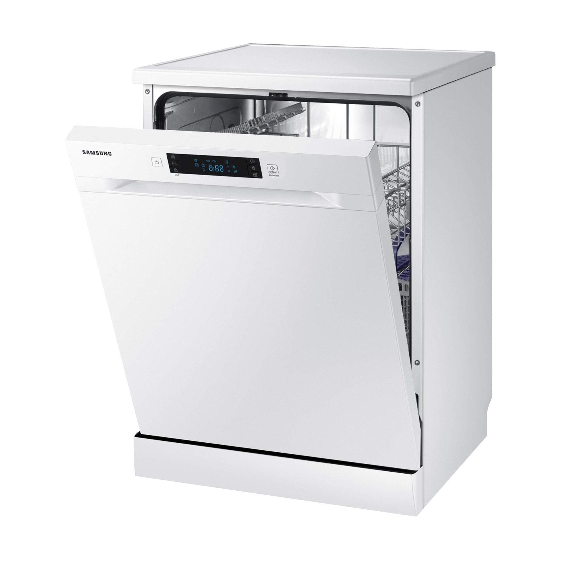 Samsung DW60DG540FWQTR D Sınıfı 4 Programlı Bulaşık Makinesi Beyaz