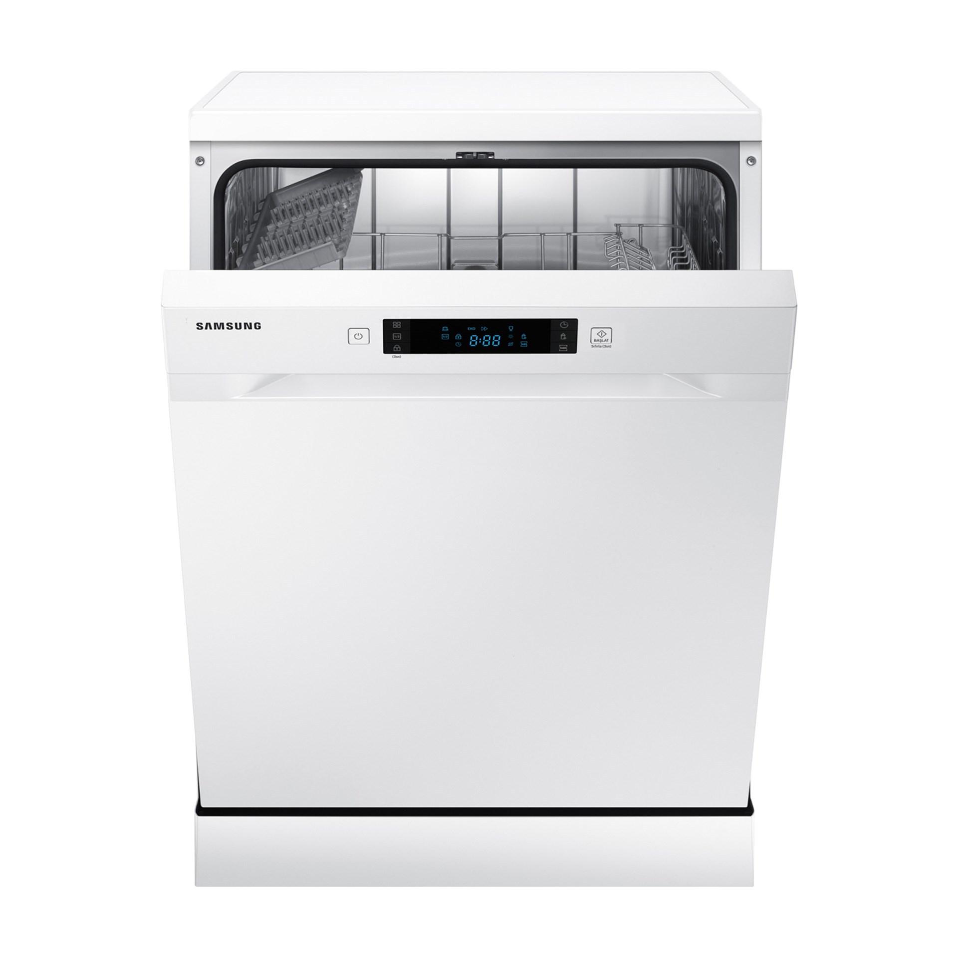 Samsung DW60DG540FWQTR D Sınıfı 4 Programlı Bulaşık Makinesi Beyaz
