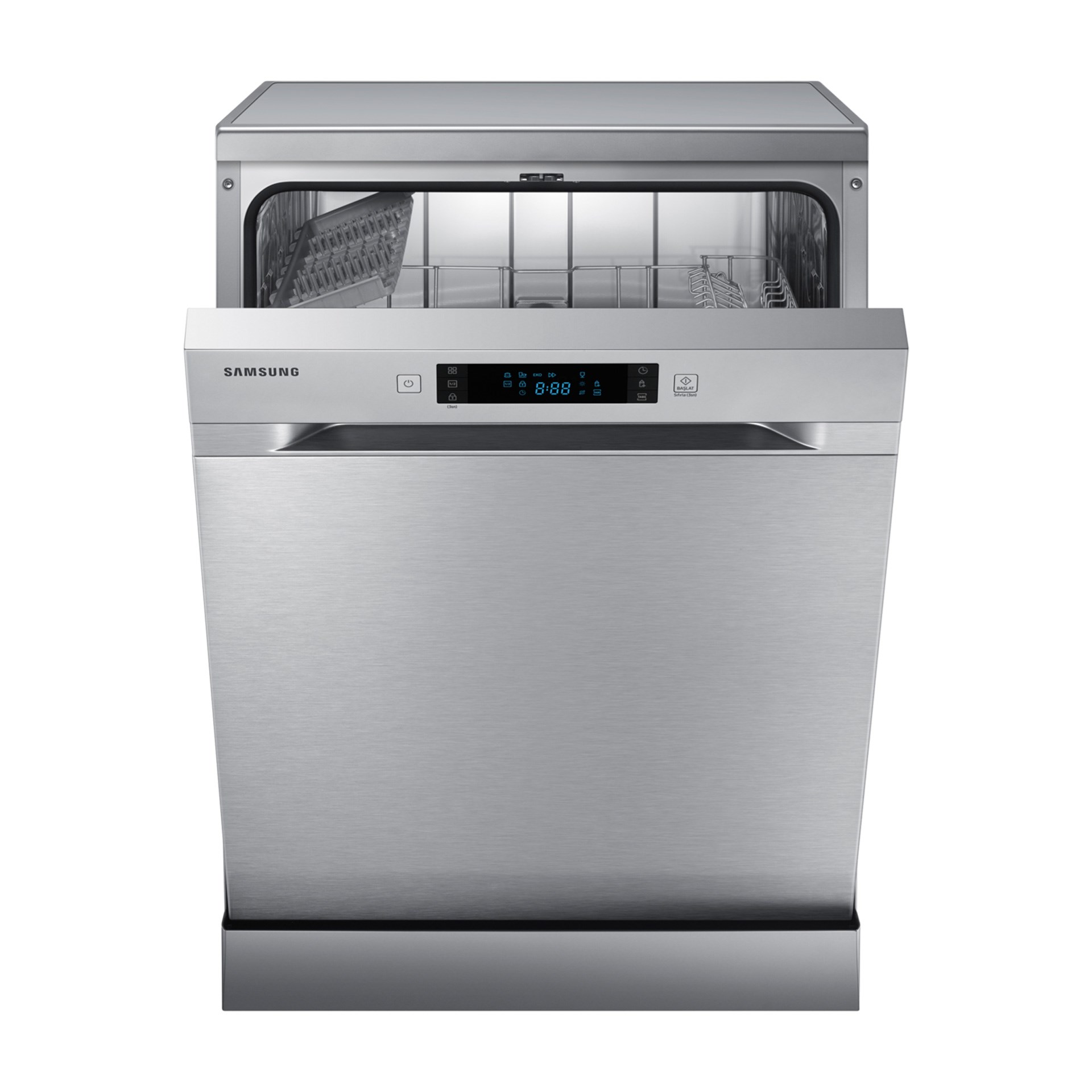 Samsung DW60DG550FSRTR D Sınıfı 5 Programlı Bulaşık Makinesi Gümüş