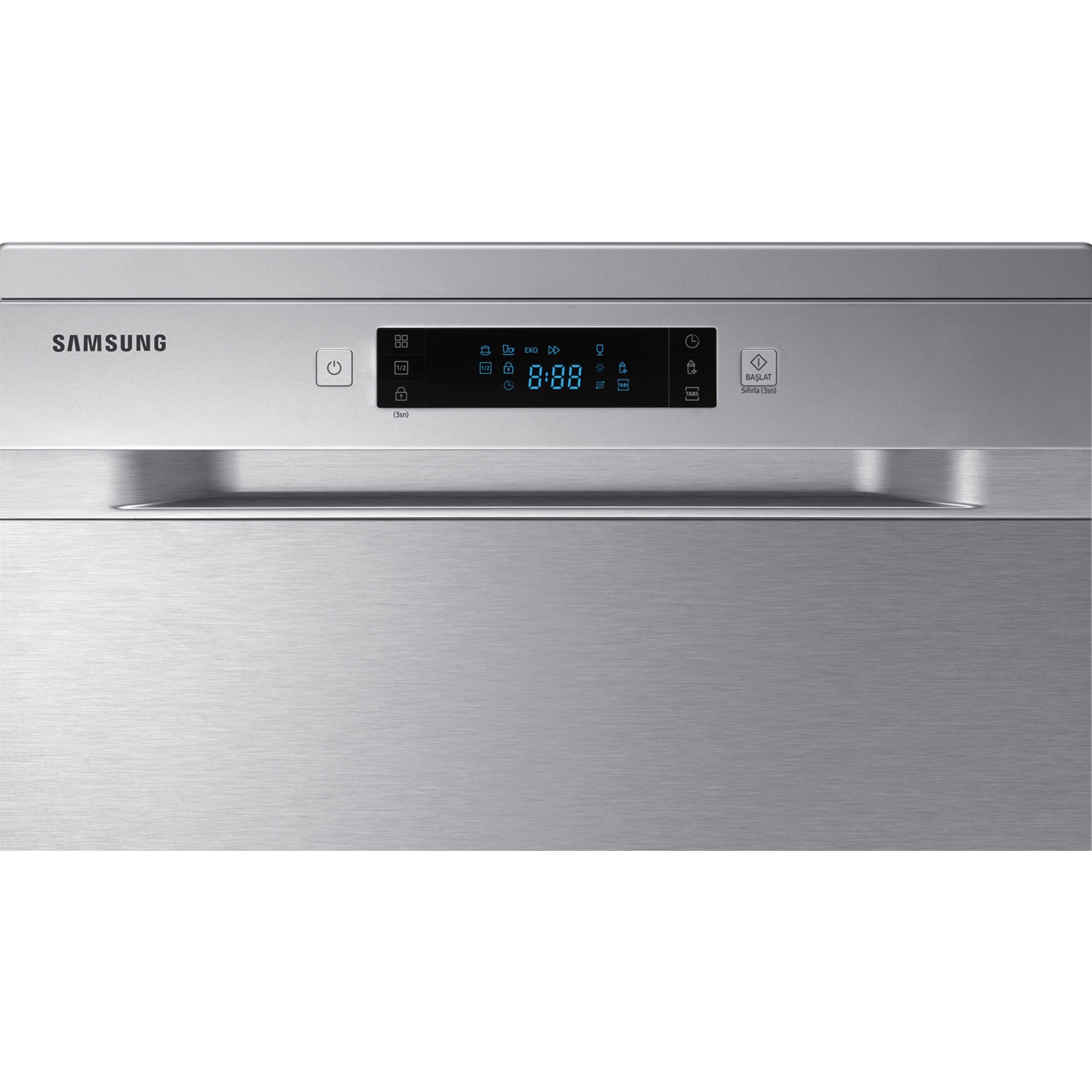 Samsung DW60DG550FSRTR D Sınıfı 5 Programlı Bulaşık Makinesi Gümüş