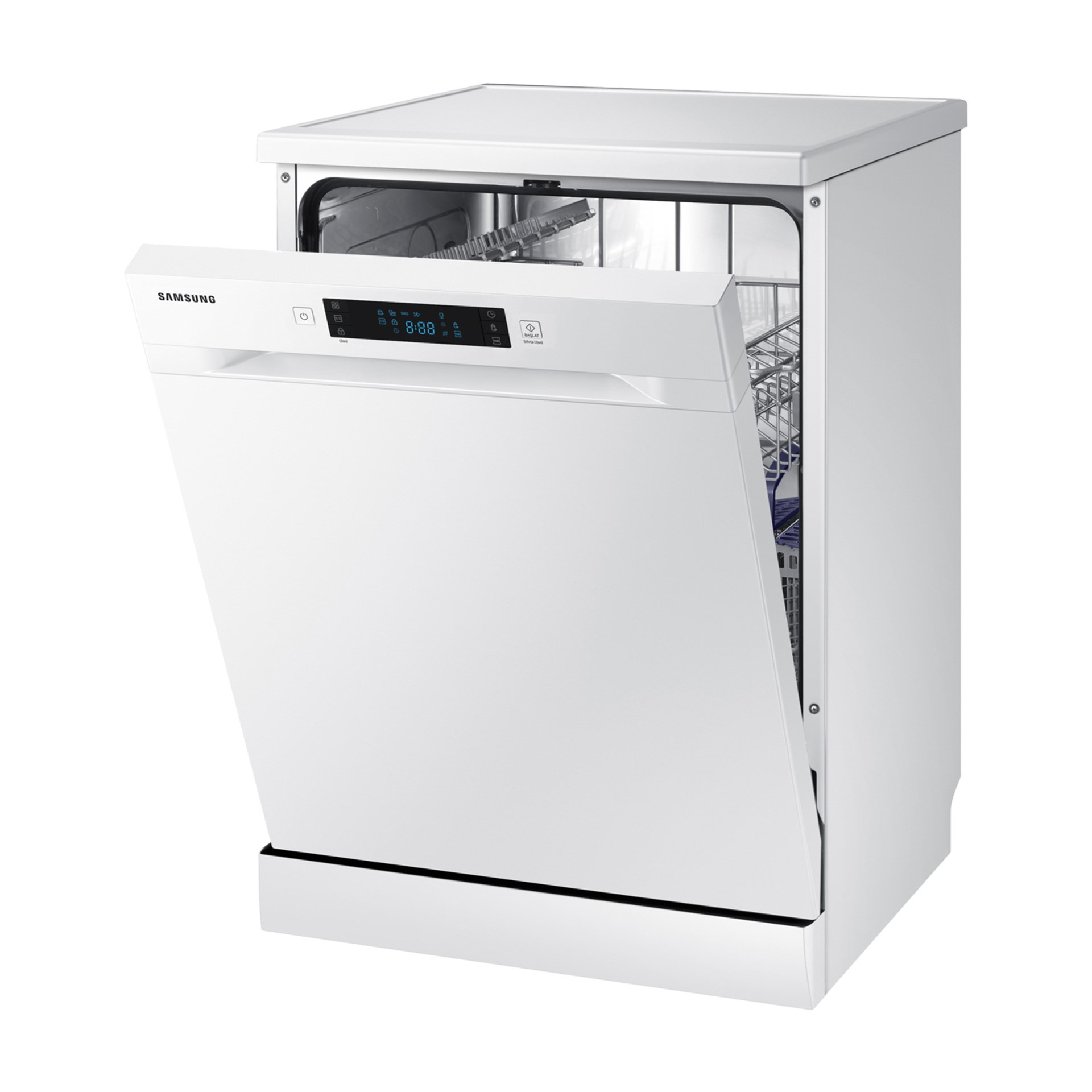 Samsung DW60DG550FWQTR D Sınıfı 5 Programlı Bulaşık Makinesi Beyaz