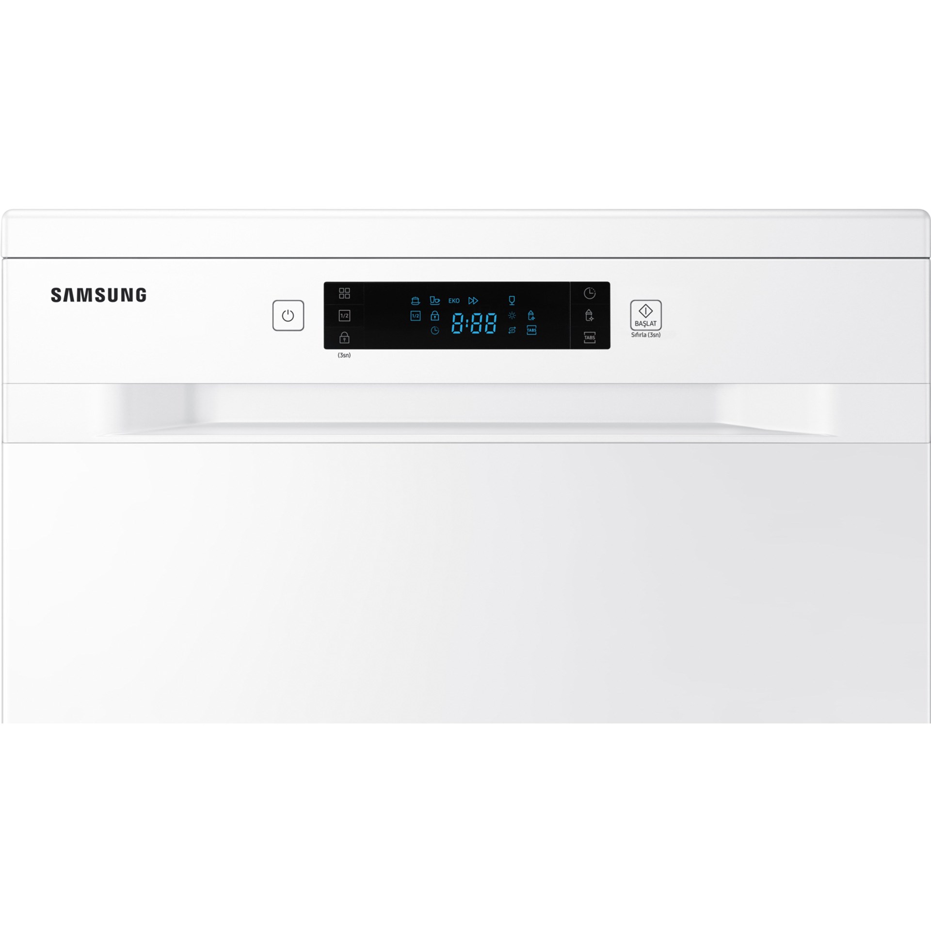 Samsung DW60DG550FWQTR D Sınıfı 5 Programlı Bulaşık Makinesi Beyaz