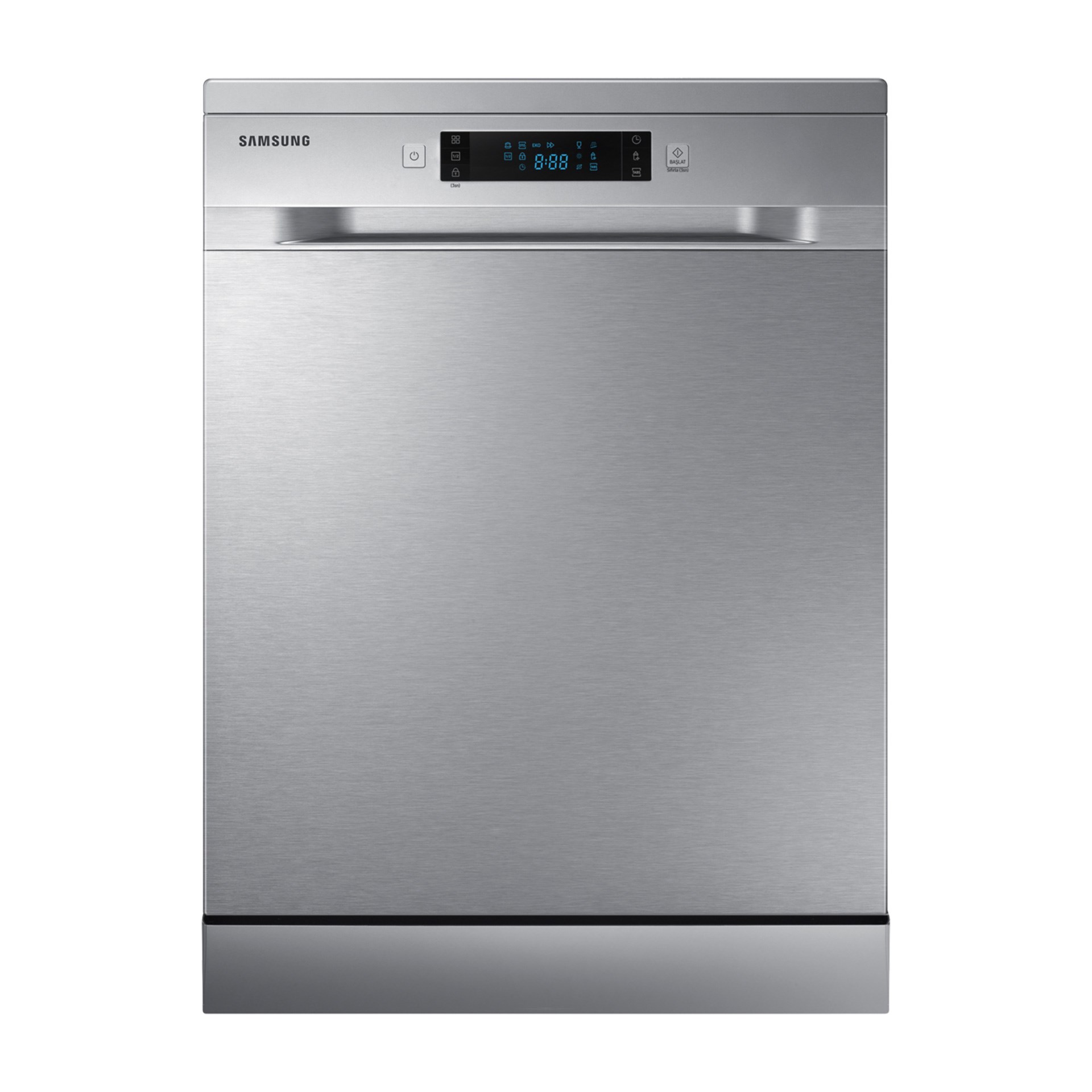 Samsung DW60DG560FSRTR D Sınıfı 6 Programlı Bulaşık Makinesi Gümüş