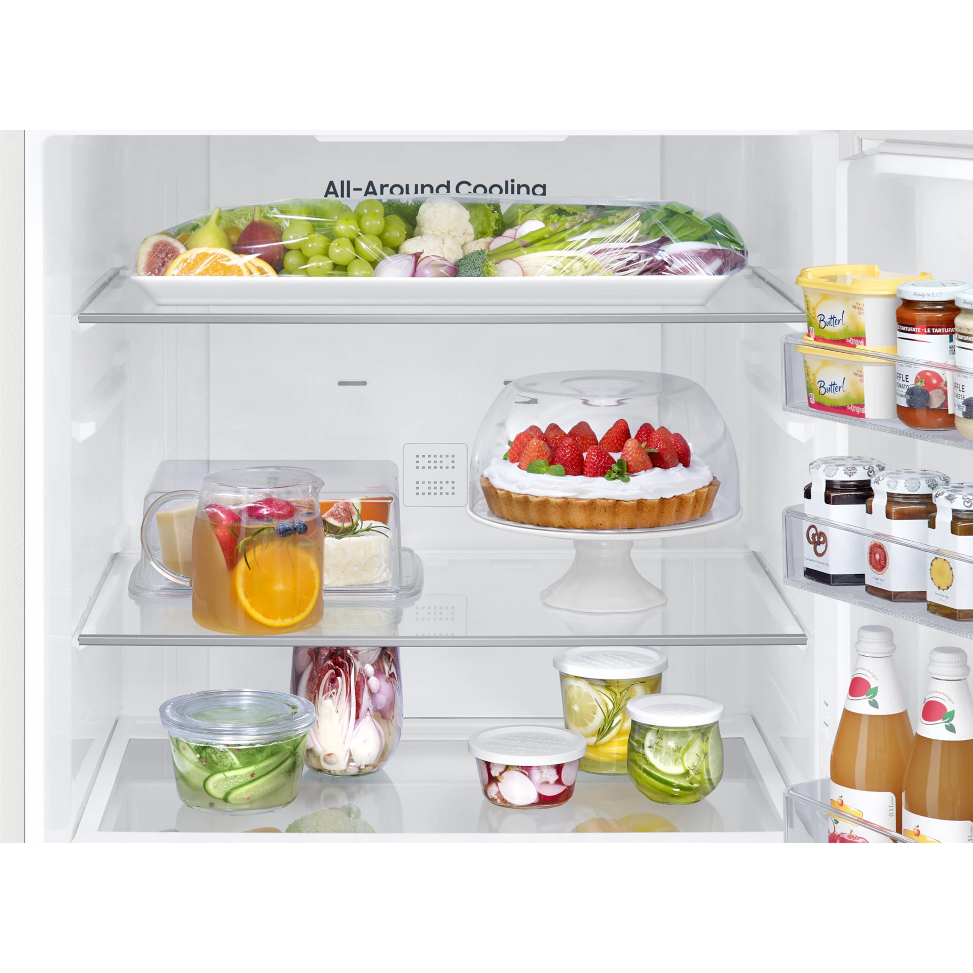 Samsung RB45DG600EWWTR 458 lt E Sınıfı No-Frost Altı Derin Donduruculu Buzdolabı Beyaz