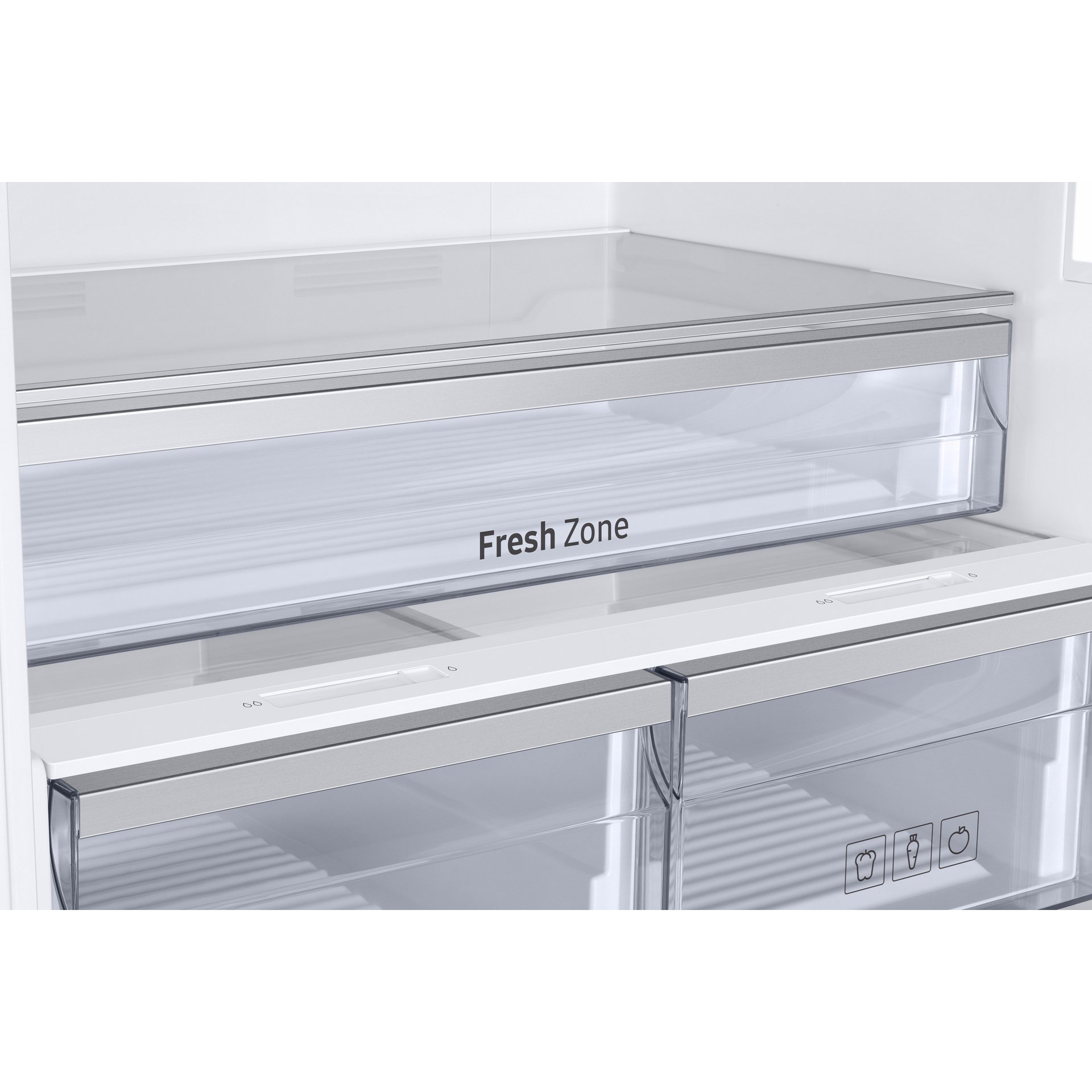 Samsung RB58DS75EWW/TR 580 lt E Sınıfı Altı Derin Donduruculu Twin Cooling Buzdolabı Beyaz