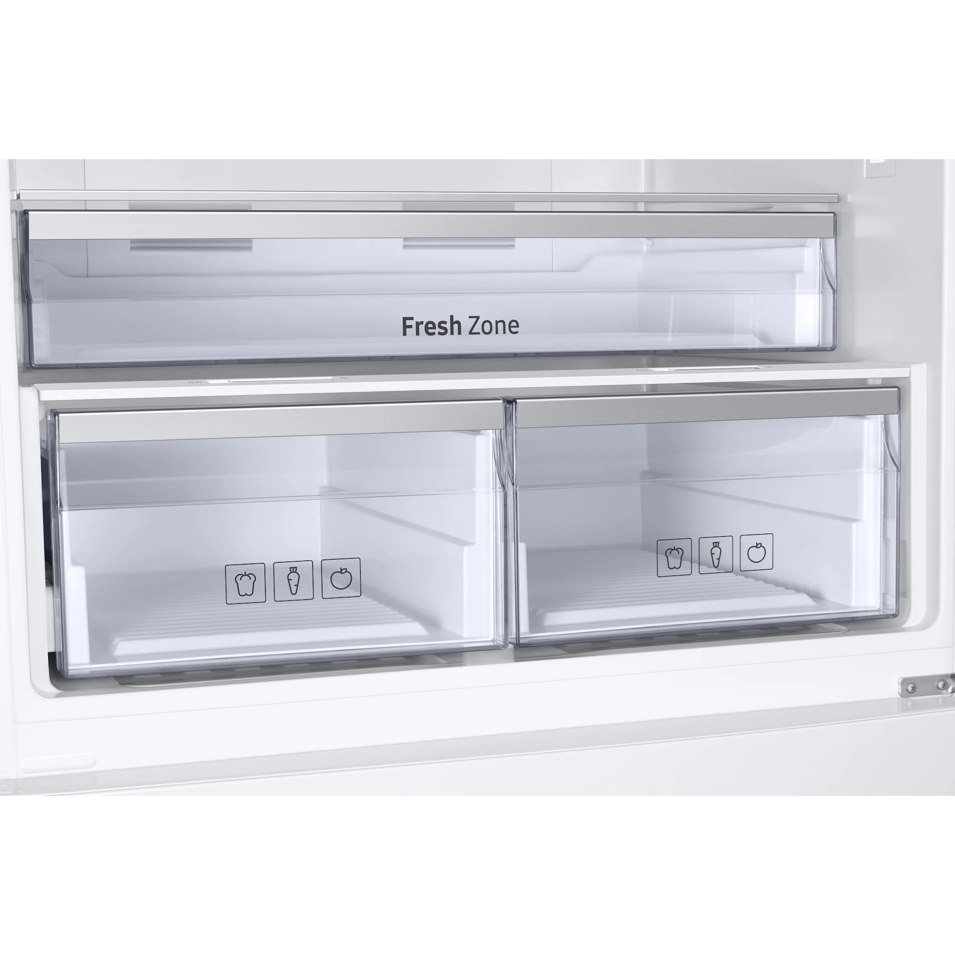 Samsung RB58DS75EWW/TR 580 lt E Sınıfı Altı Derin Donduruculu Twin Cooling Buzdolabı Beyaz