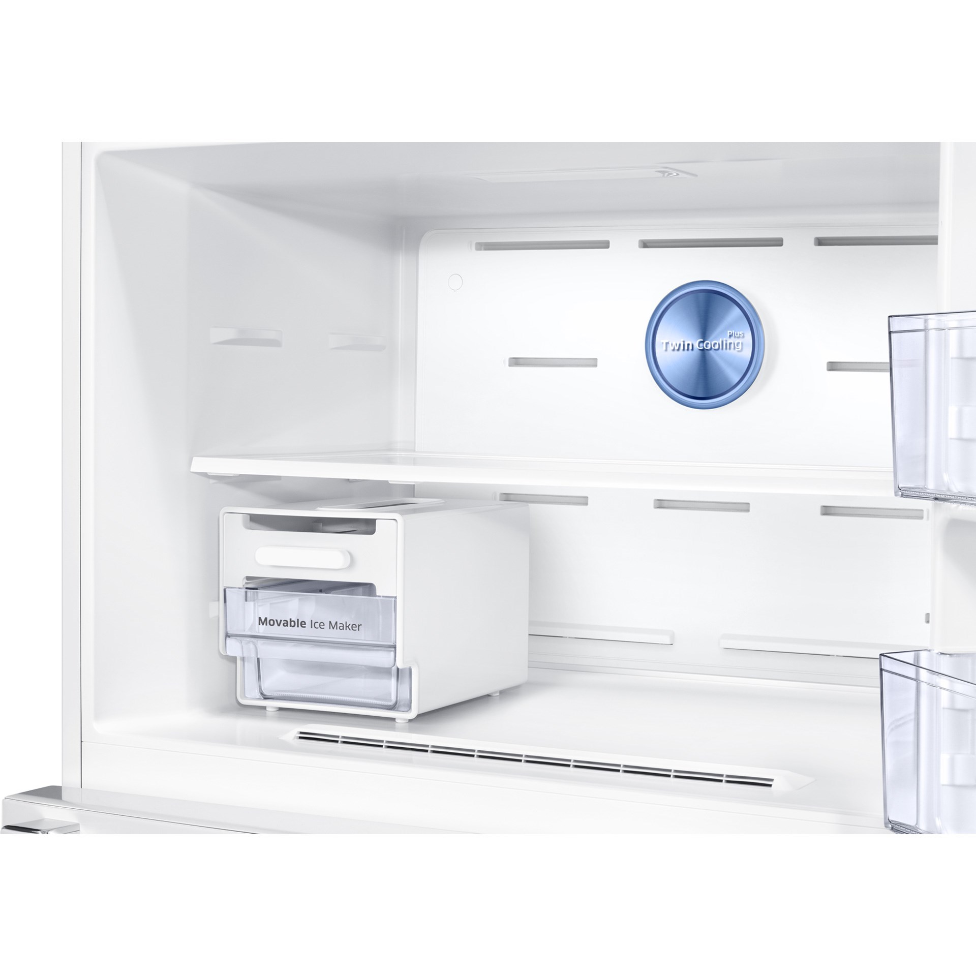 Samsung RT62K704RWW/TR 622 lt E Sınıfı Üstten Donduruculu Wi-Fi Twin Cooling Buzdolabı Beyaz