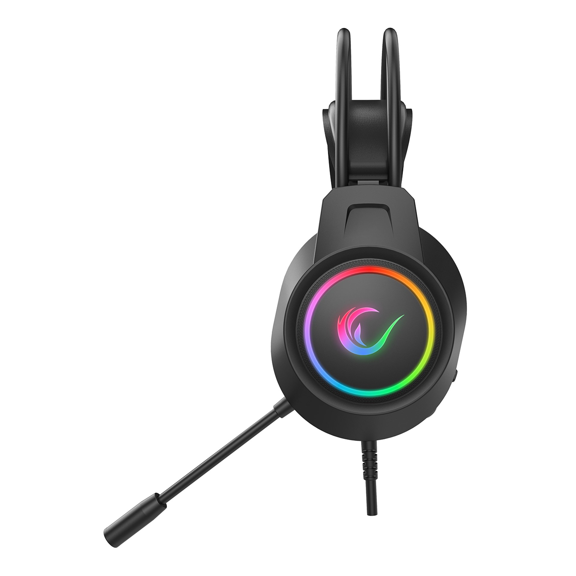 Rampage RM-K55 Kipchak Siyah RGB LED 7.1 Gaming Mikrofonlu Kulaklık