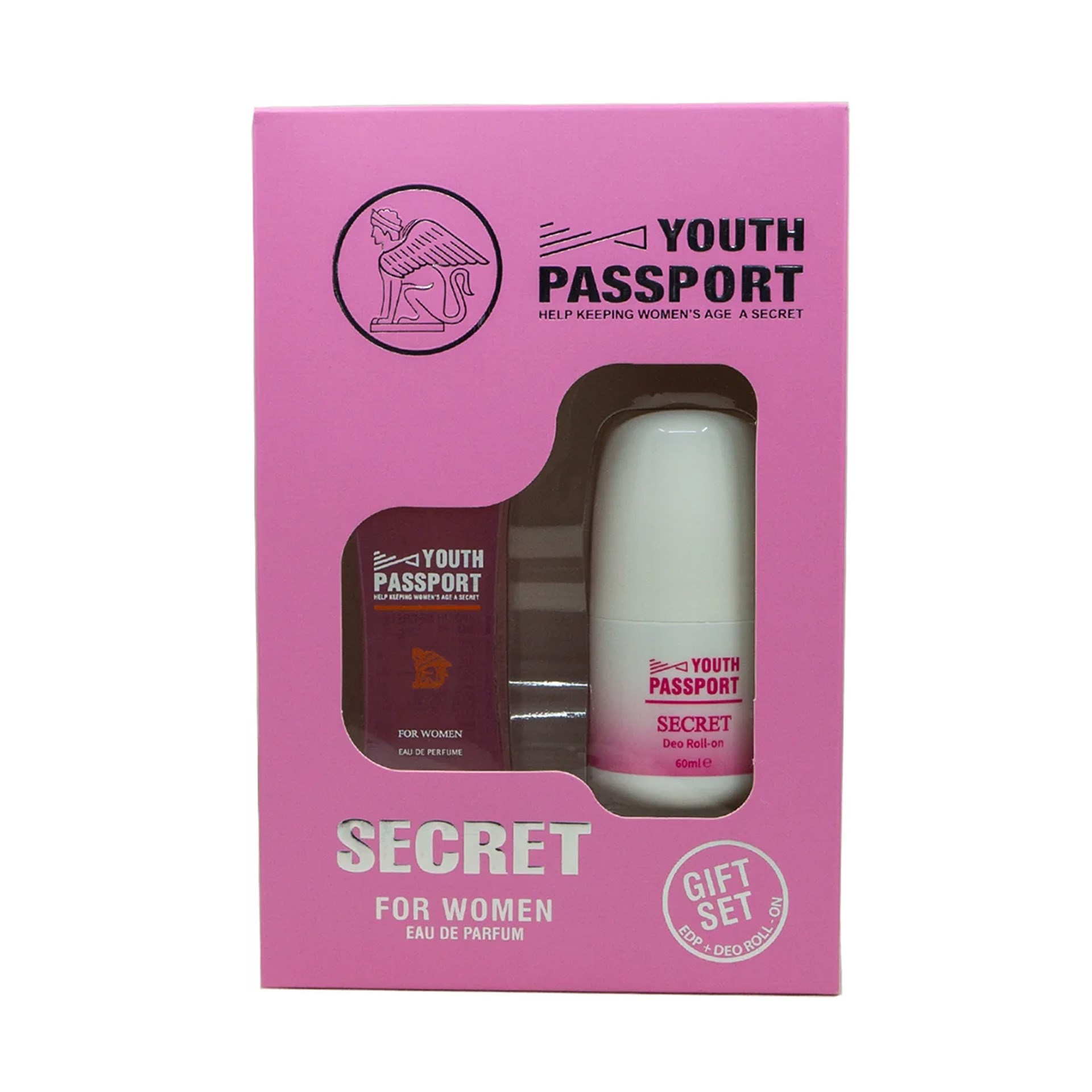 Youth Passport Secret Edp 75 ml + Deodorant Roll On 60 ml Kadın Parfüm Seti